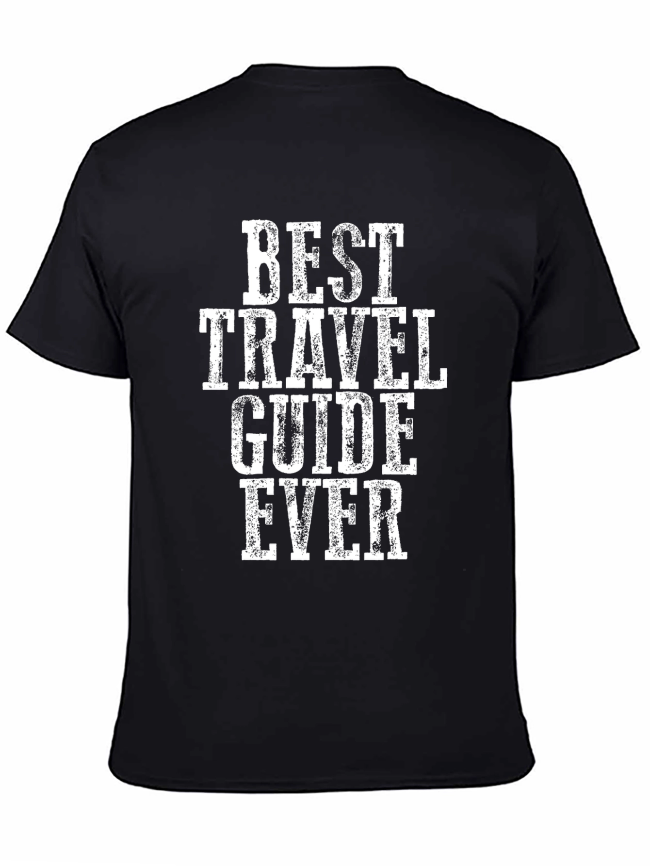 Best Travel Guide Ever T-Shirt - Black