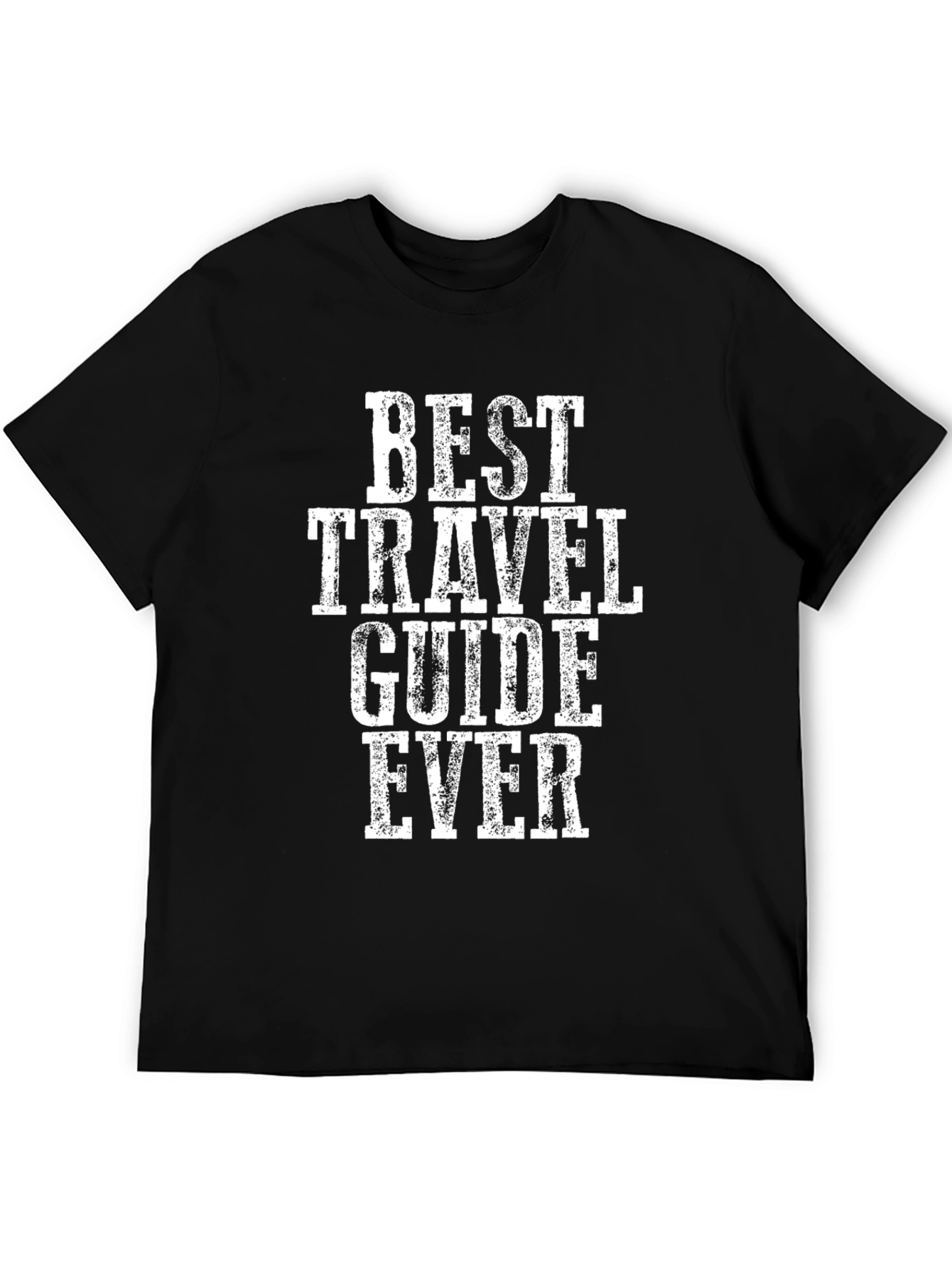 Best Travel Guide Ever T-Shirt - Black