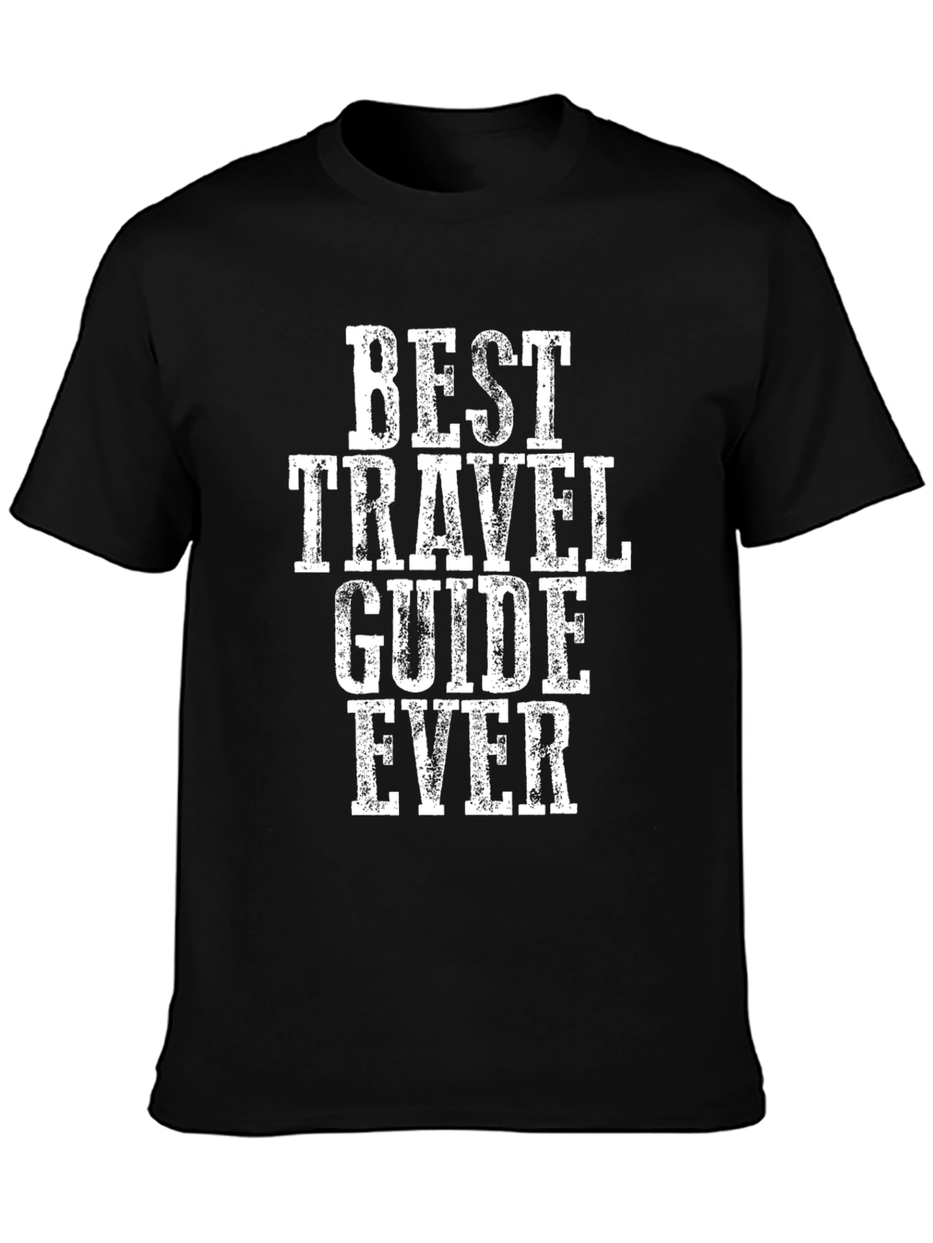 Best Travel Guide Ever T-Shirt - Black