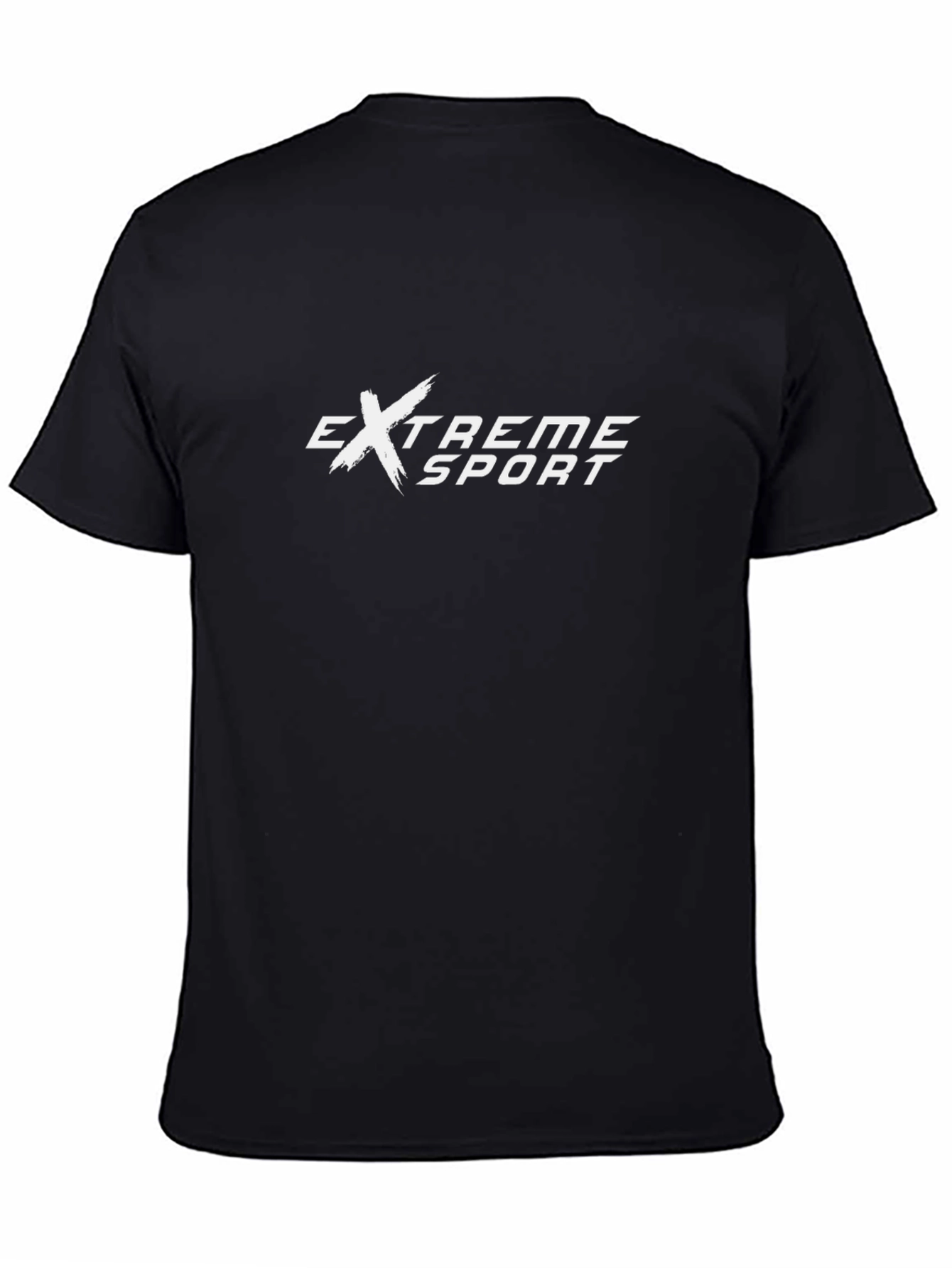 Extreme Sports Graphic Black T-Shirt