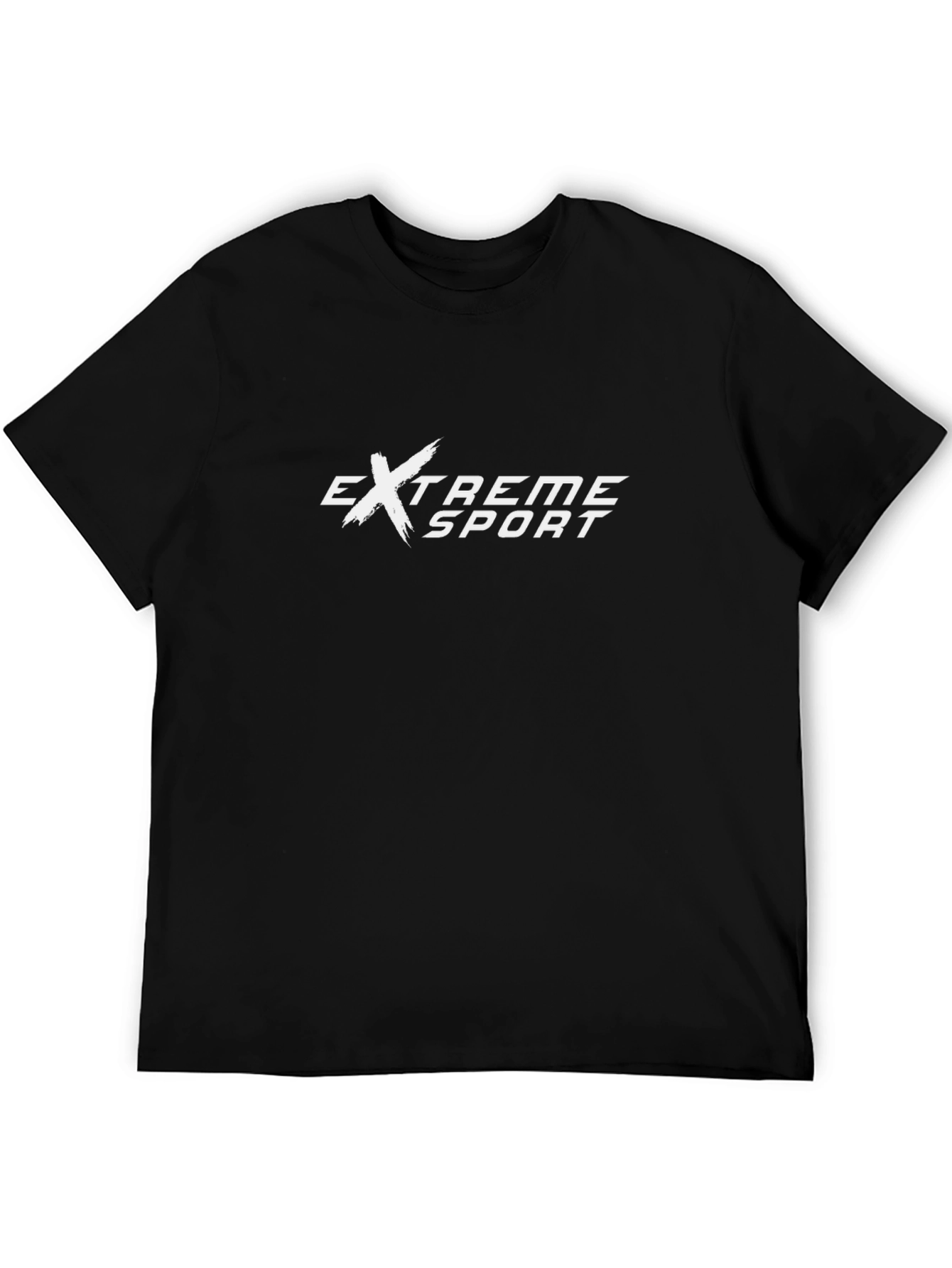 Extreme Sports Graphic Black T-Shirt