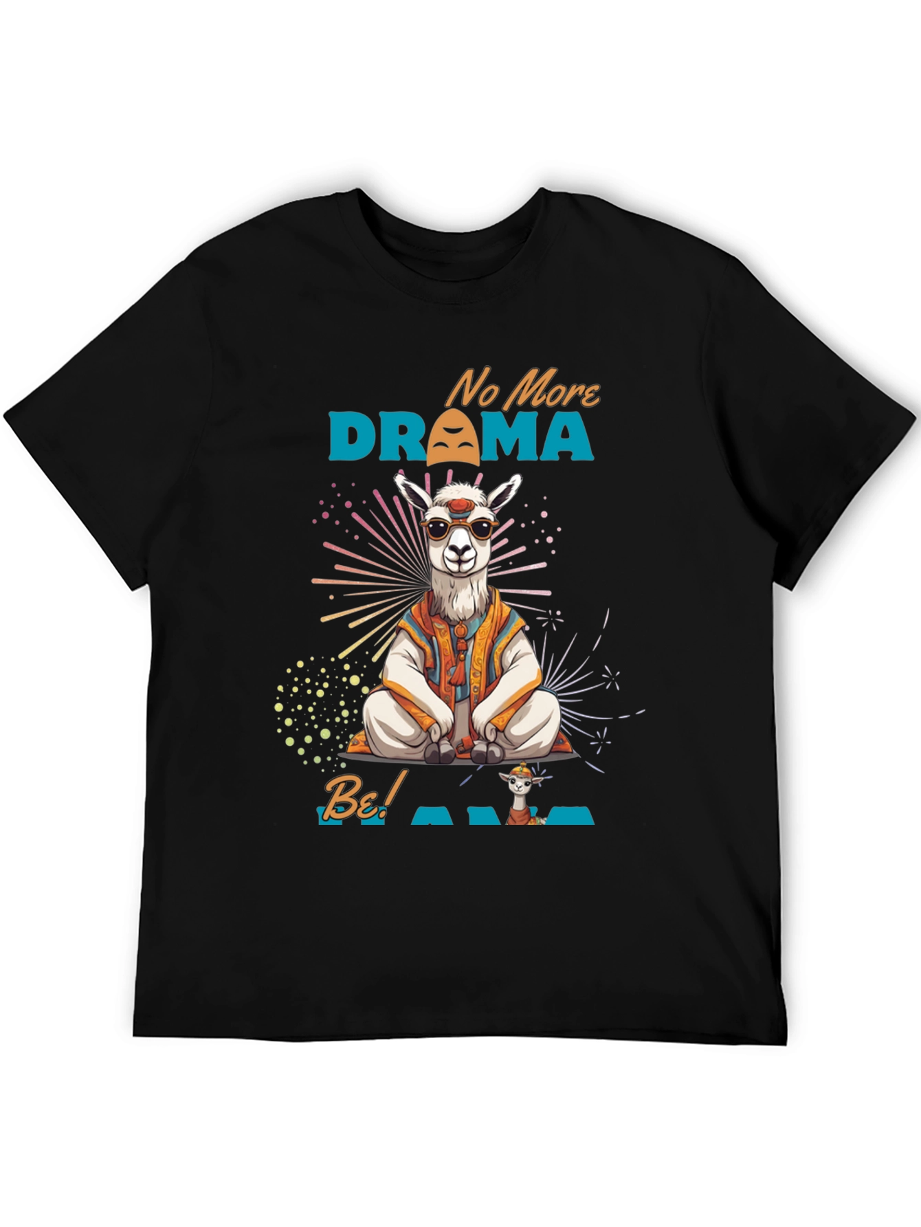 No More Drama Llama Mens T-Shirt