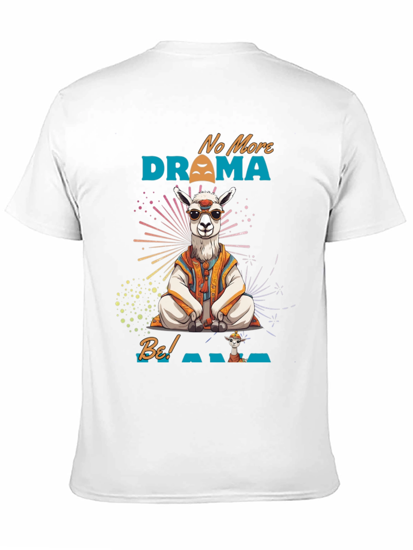 No More Drama Llama Mens T-Shirt