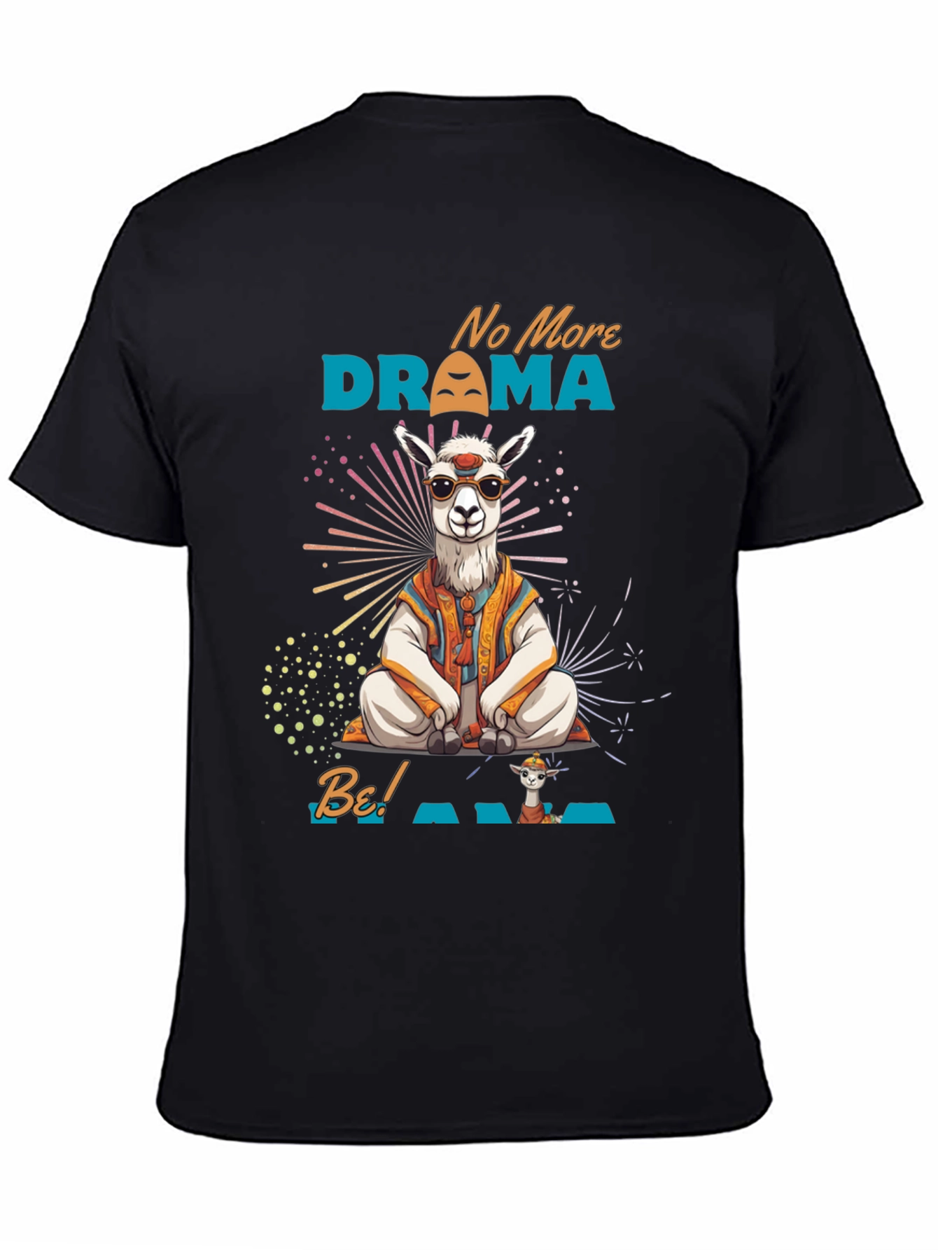 No More Drama Llama Mens T-Shirt