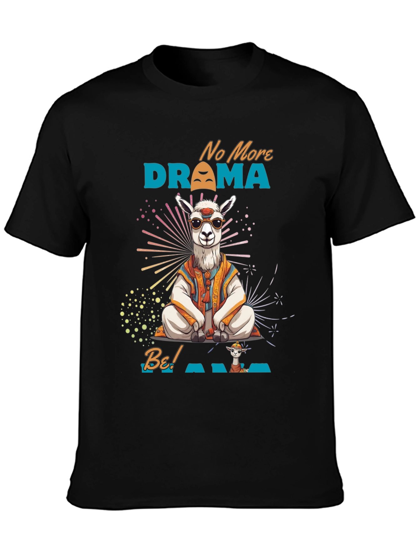 No More Drama Llama Mens T-Shirt