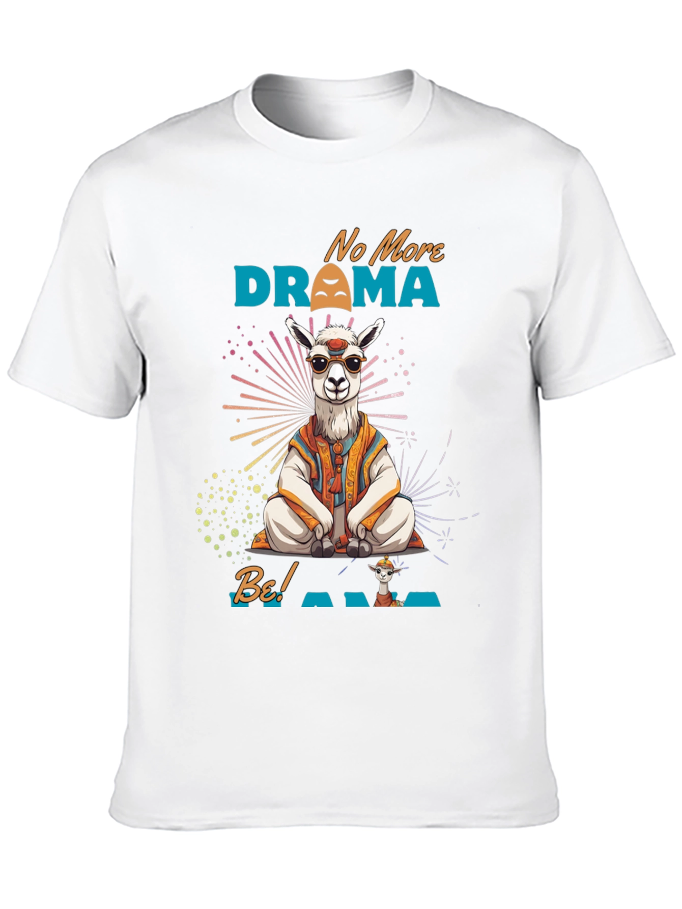 No More Drama Llama Mens T-Shirt