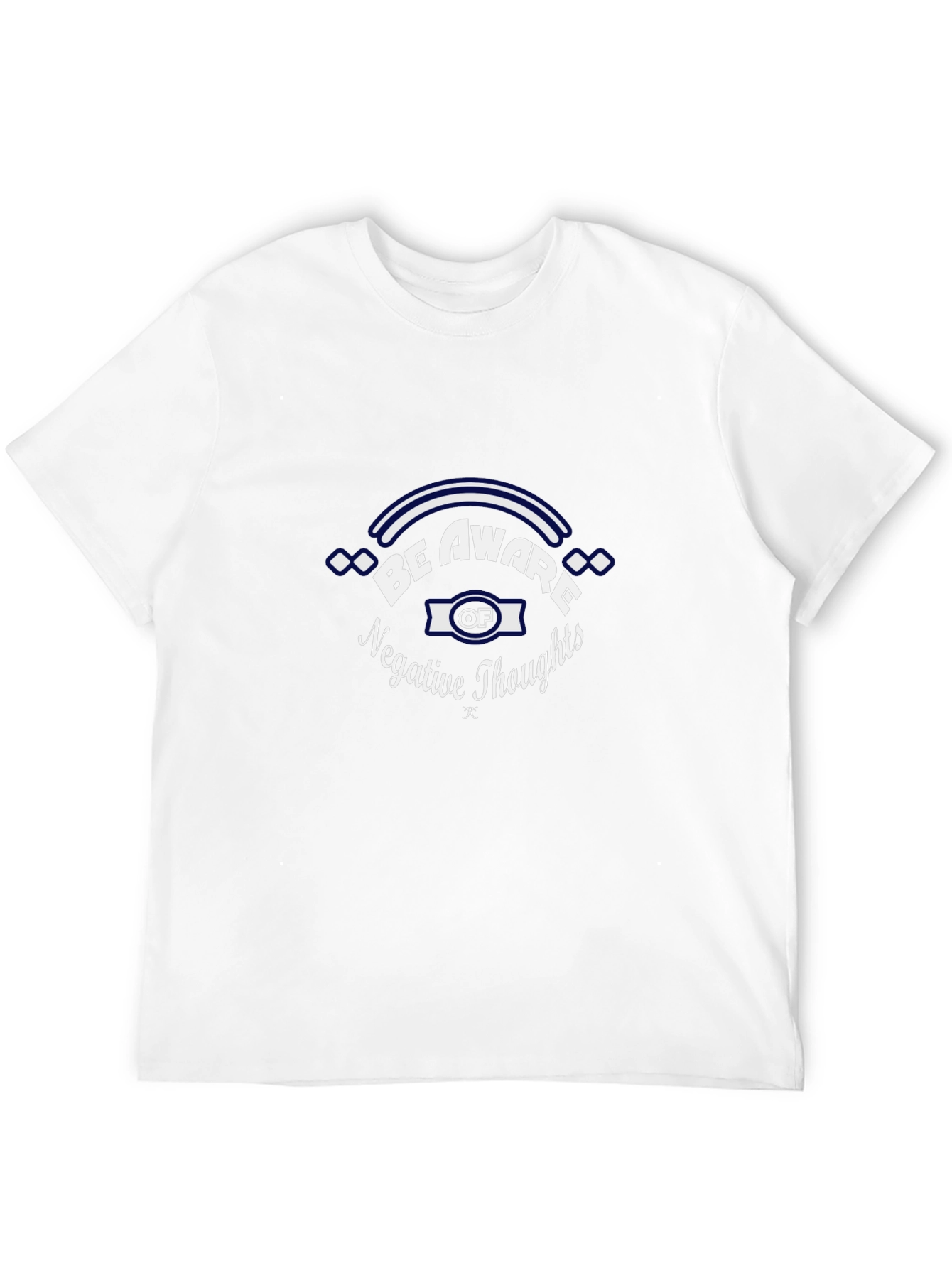 Be Aware Negative Thoughts Graphic Tee