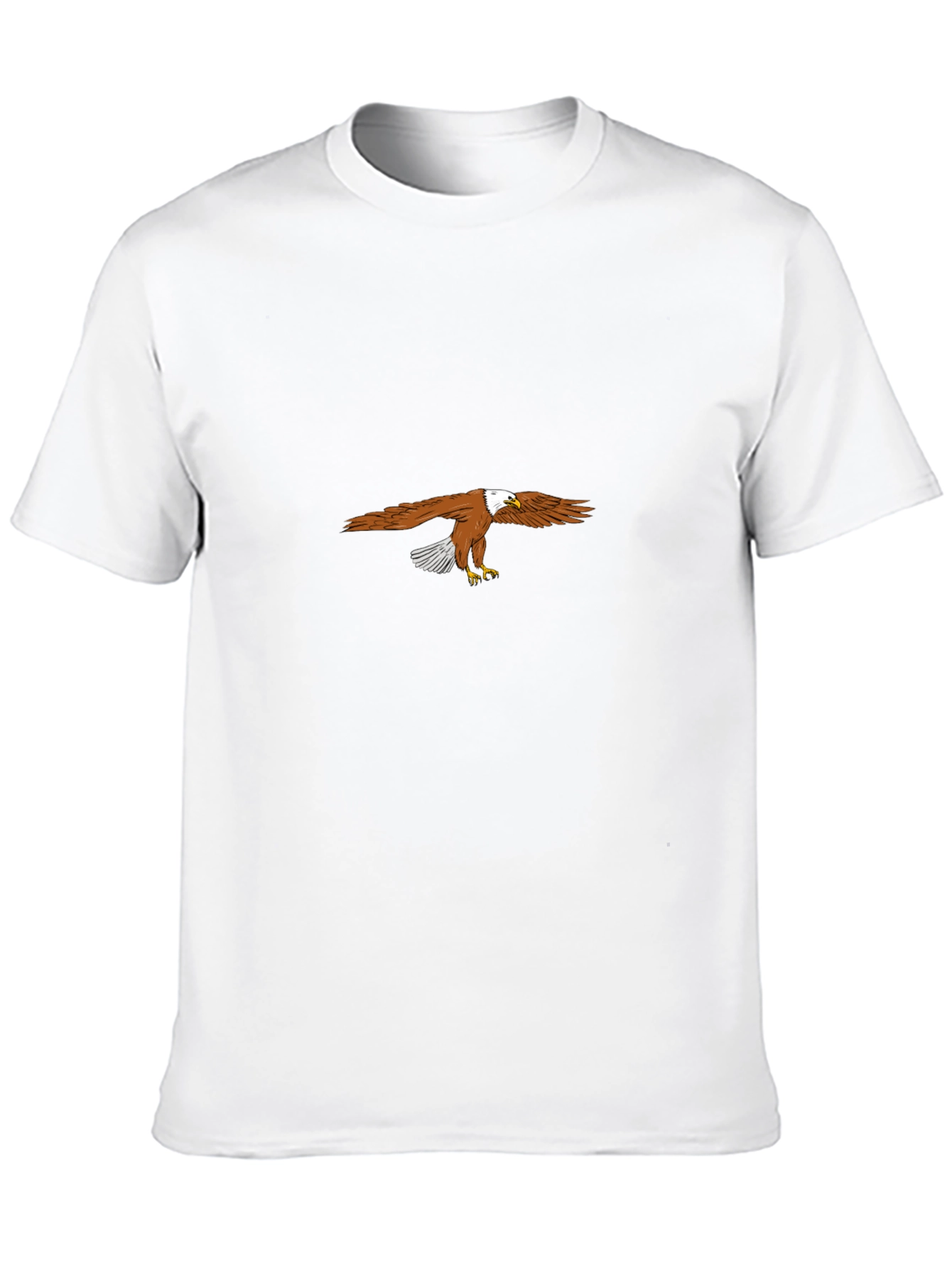 Eagle Graphic Black T-Shirt - Mens Casual Wear
