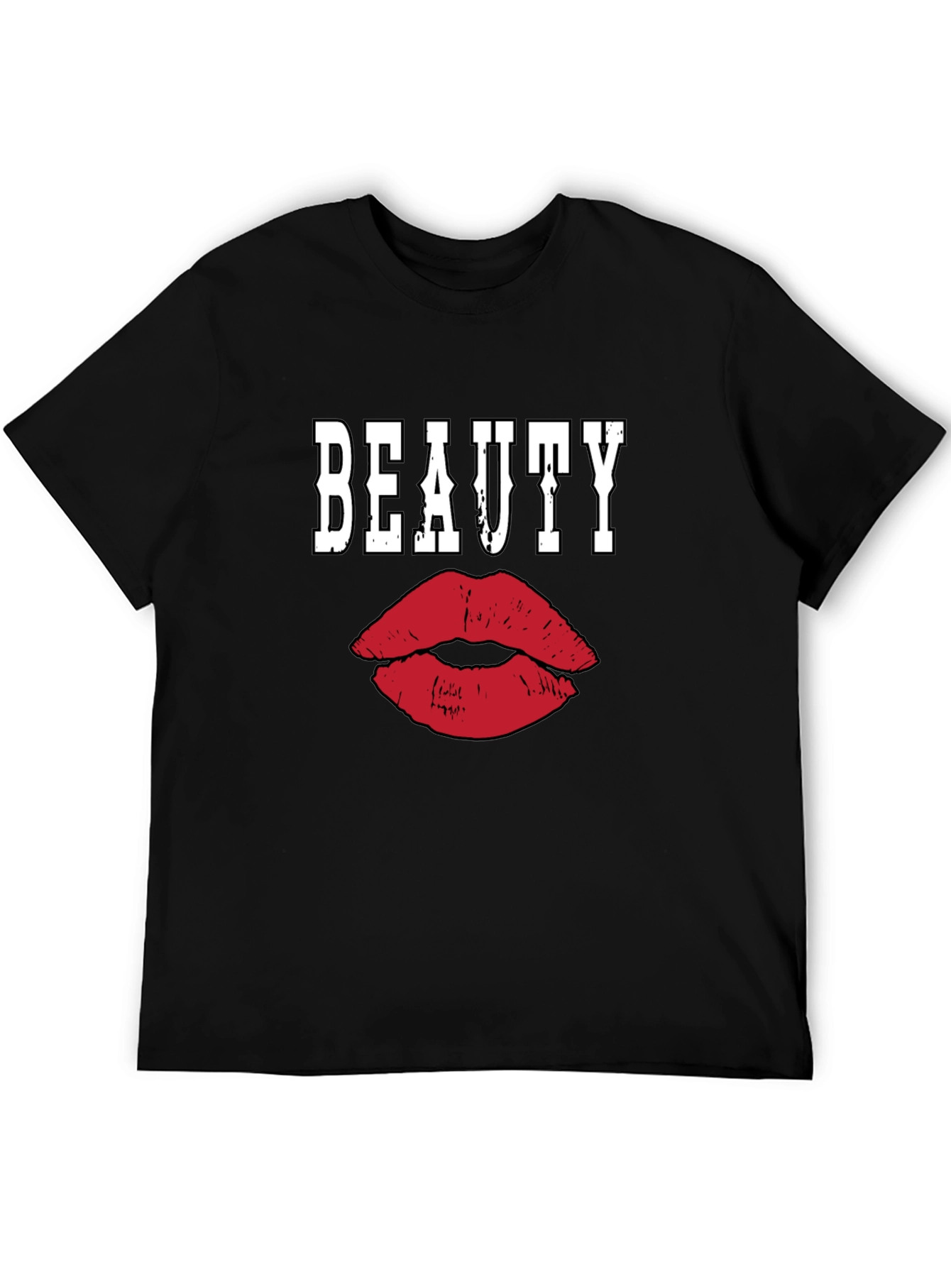 Beauty Lips Graphic Tee - Unisex Fashion T-Shirt