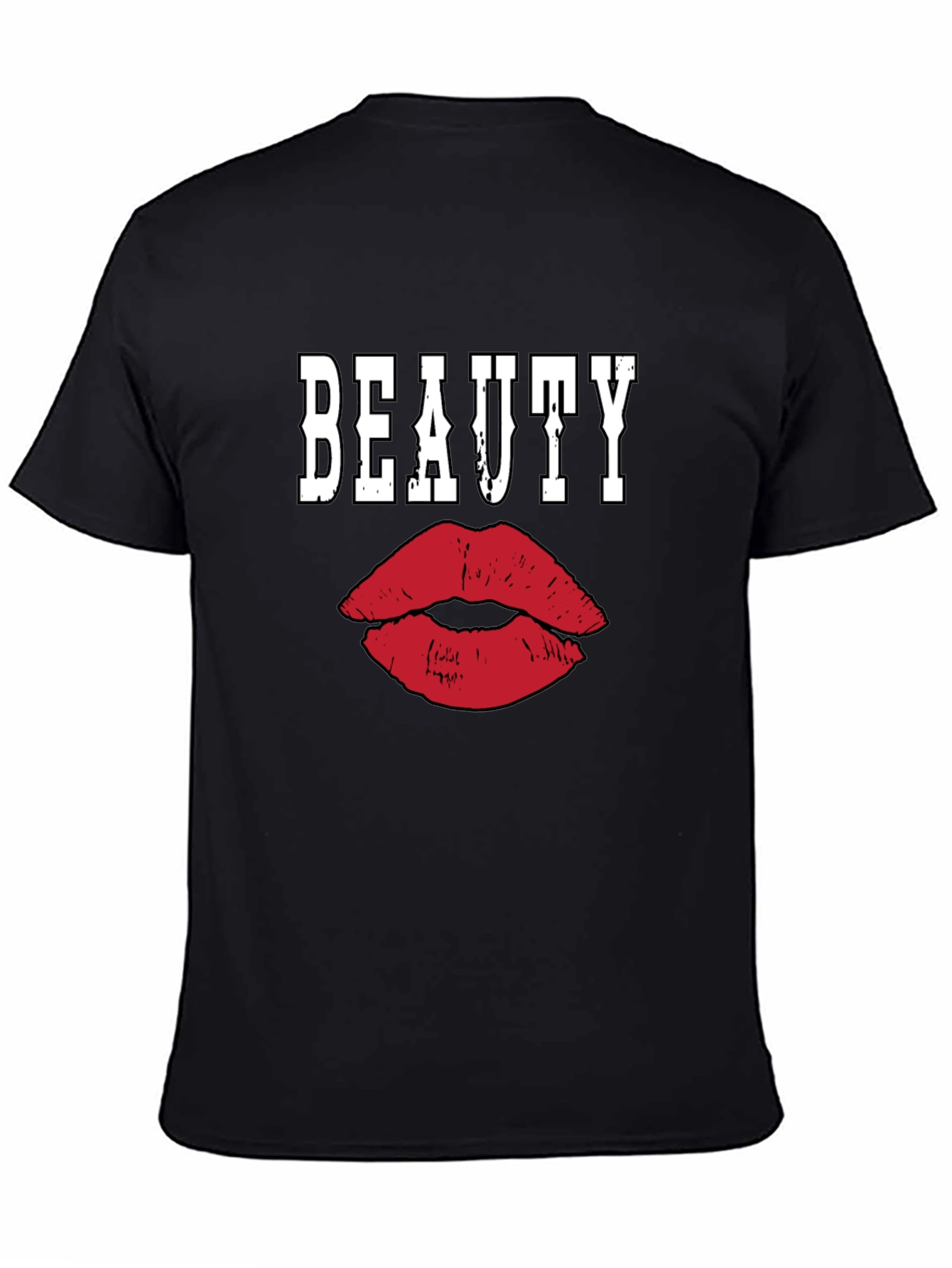 Beauty Lips Graphic Tee - Unisex Fashion T-Shirt