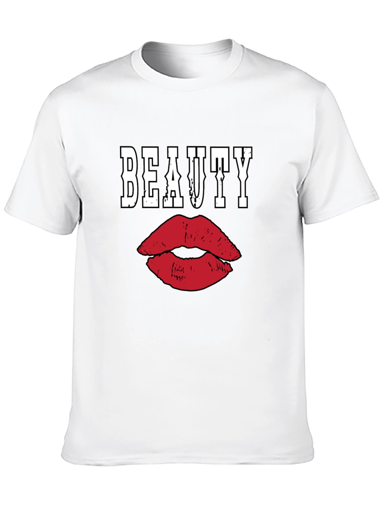 Beauty Lips Graphic Tee - Unisex Fashion T-Shirt