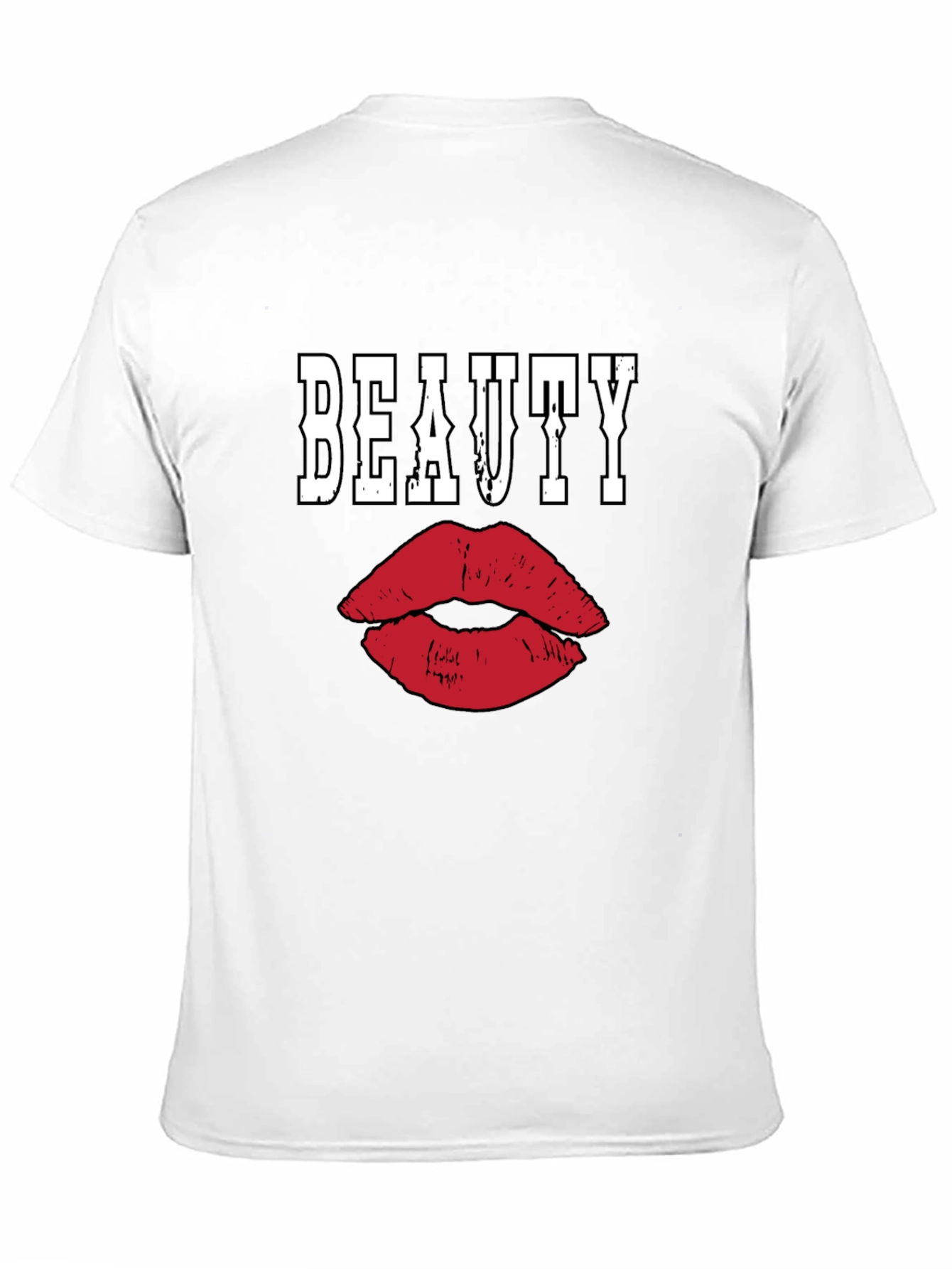 Beauty Lips Graphic Tee - Unisex Fashion T-Shirt