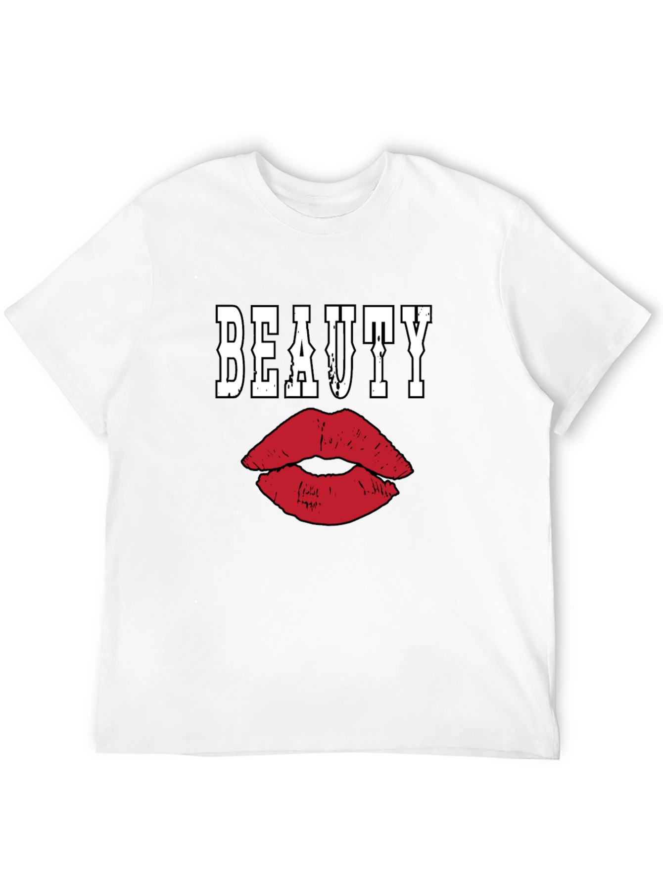 Beauty Lips Graphic Tee - Unisex Fashion T-Shirt
