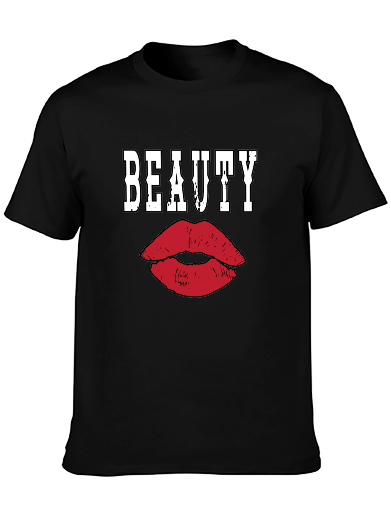Beauty Lips Graphic Tee - Unisex Fashion T-Shirt