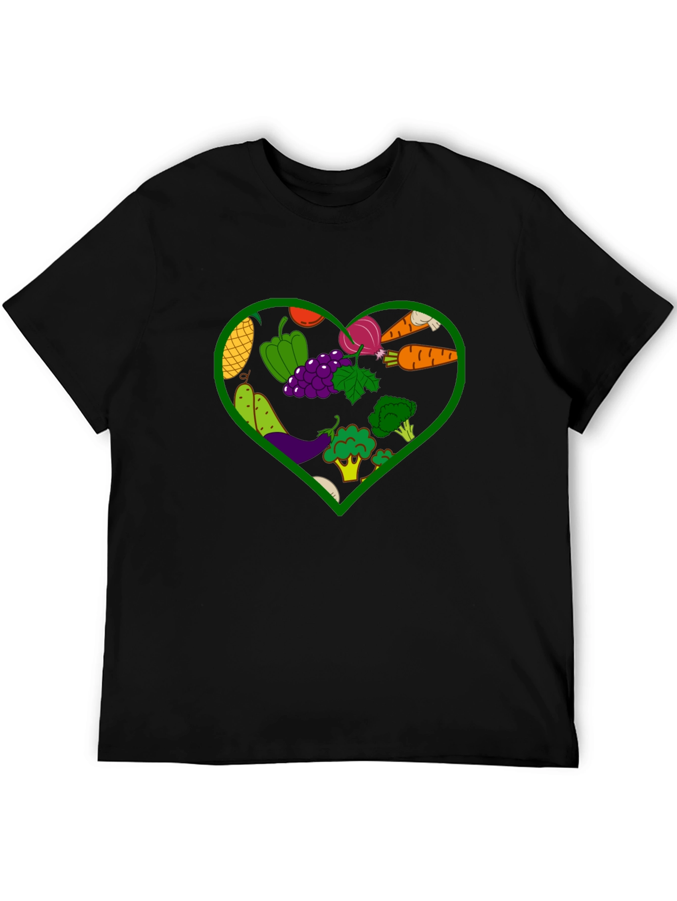 Vegan Heart T-Shirt - Plant Based Power!