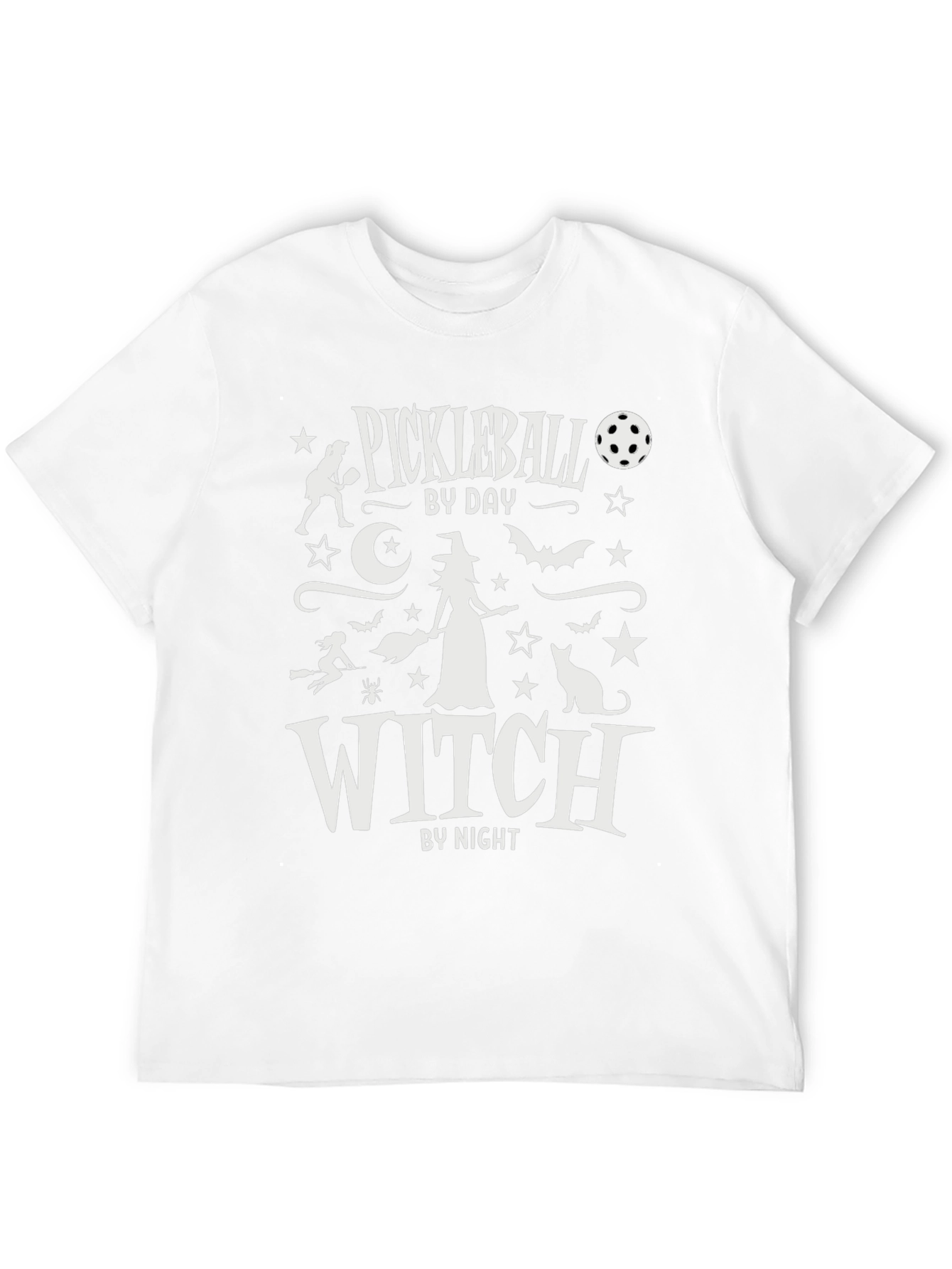 Pickleball by Day Witch by Night Graphic T-Shirt