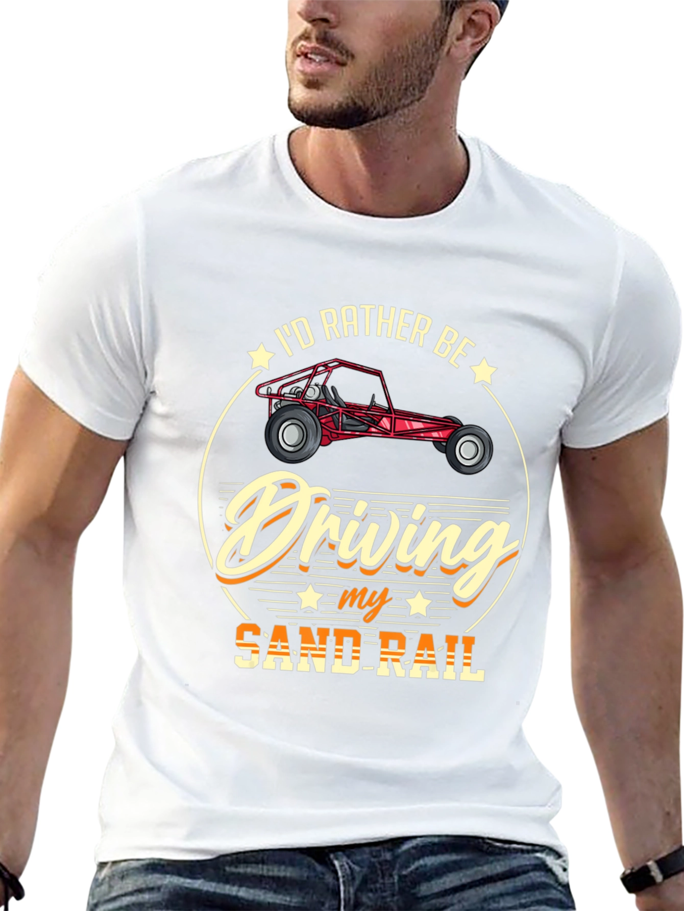Id Rather Be Driving My Sand Rail T-Shirt