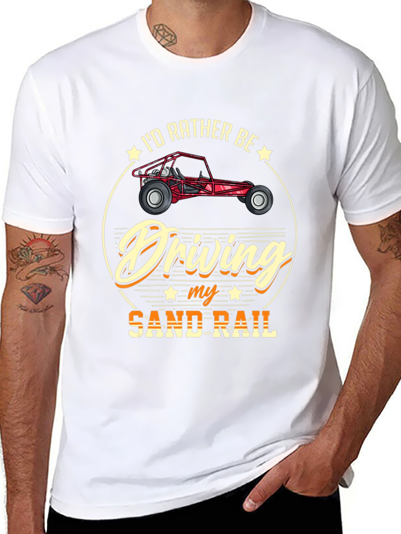 Id Rather Be Driving My Sand Rail T-Shirt