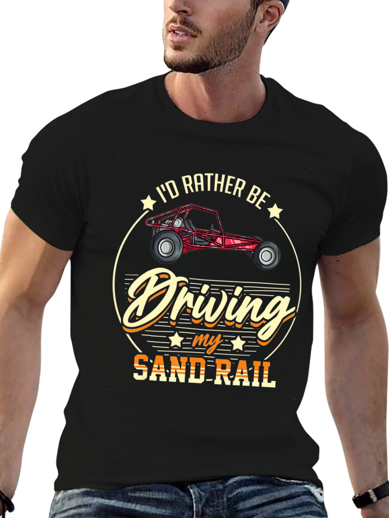 Id Rather Be Driving My Sand Rail T-Shirt