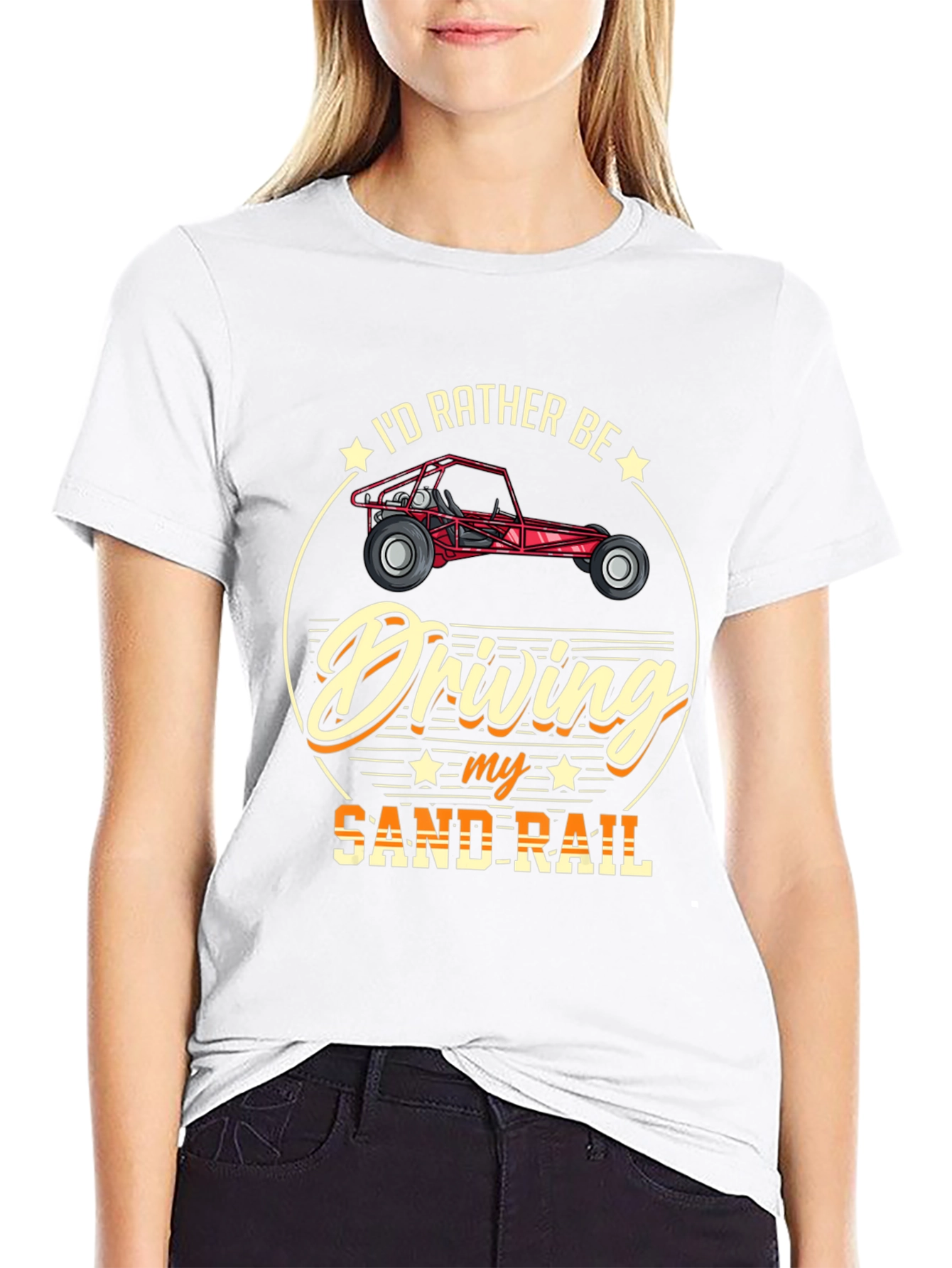 Id Rather Be Driving My Sand Rail T-Shirt