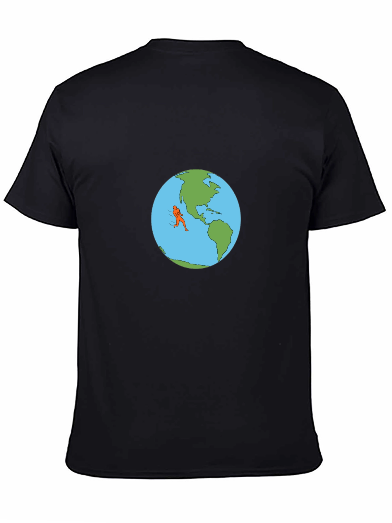 Running the World T-Shirt - Earth Graphic Tee