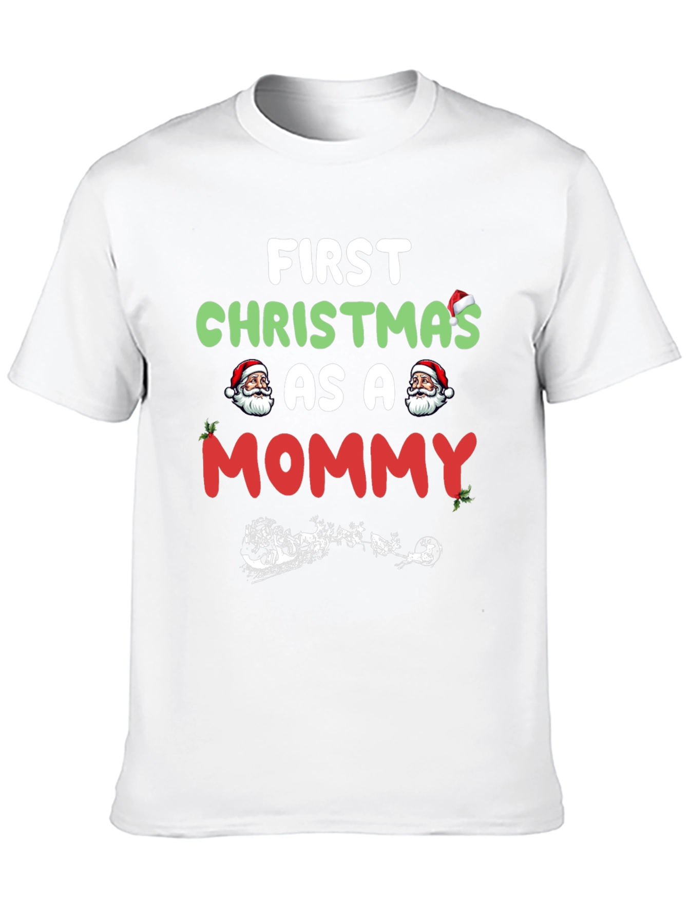 First Christmas as a Mommy T-Shirt