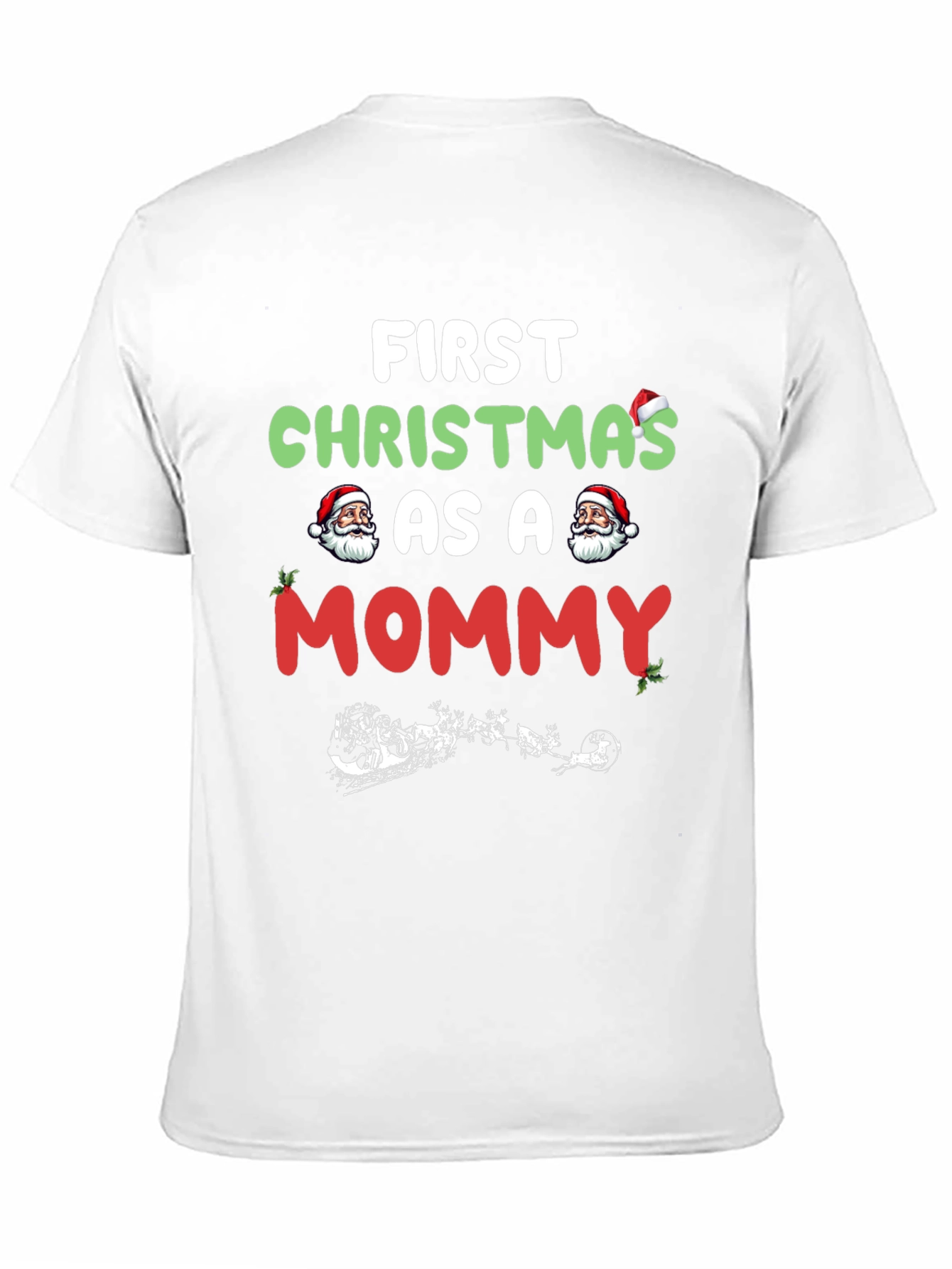 First Christmas as a Mommy T-Shirt