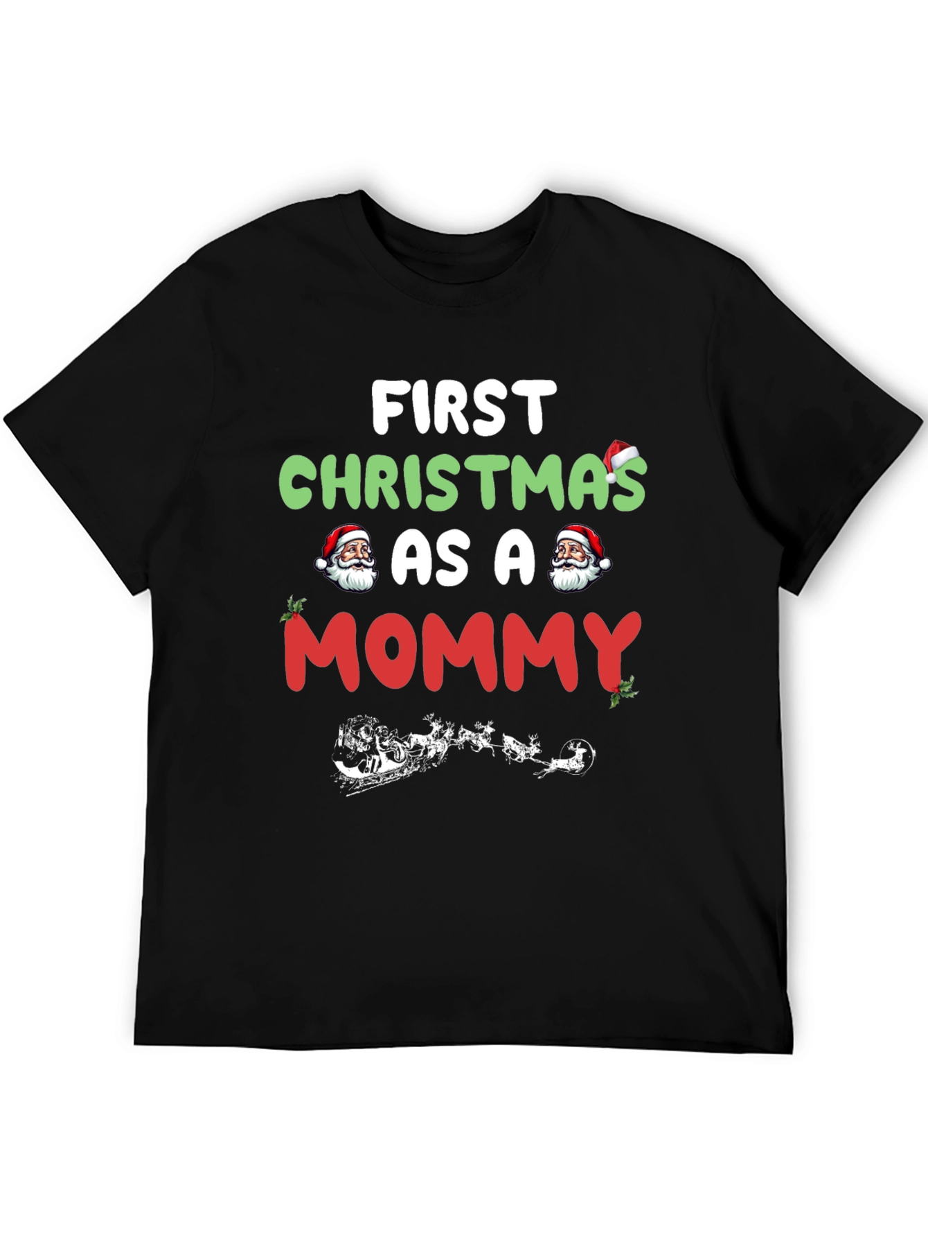First Christmas as a Mommy T-Shirt