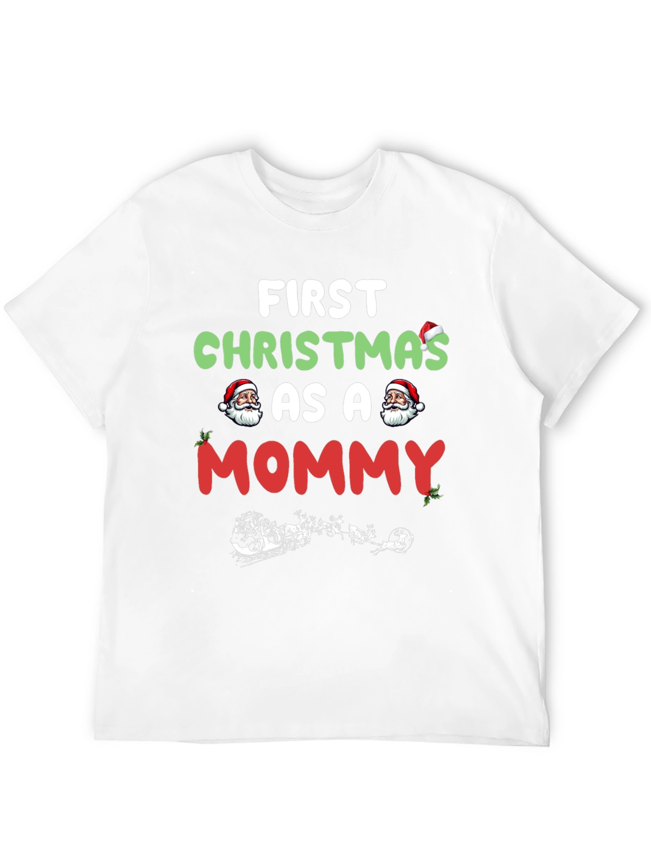 First Christmas as a Mommy T-Shirt