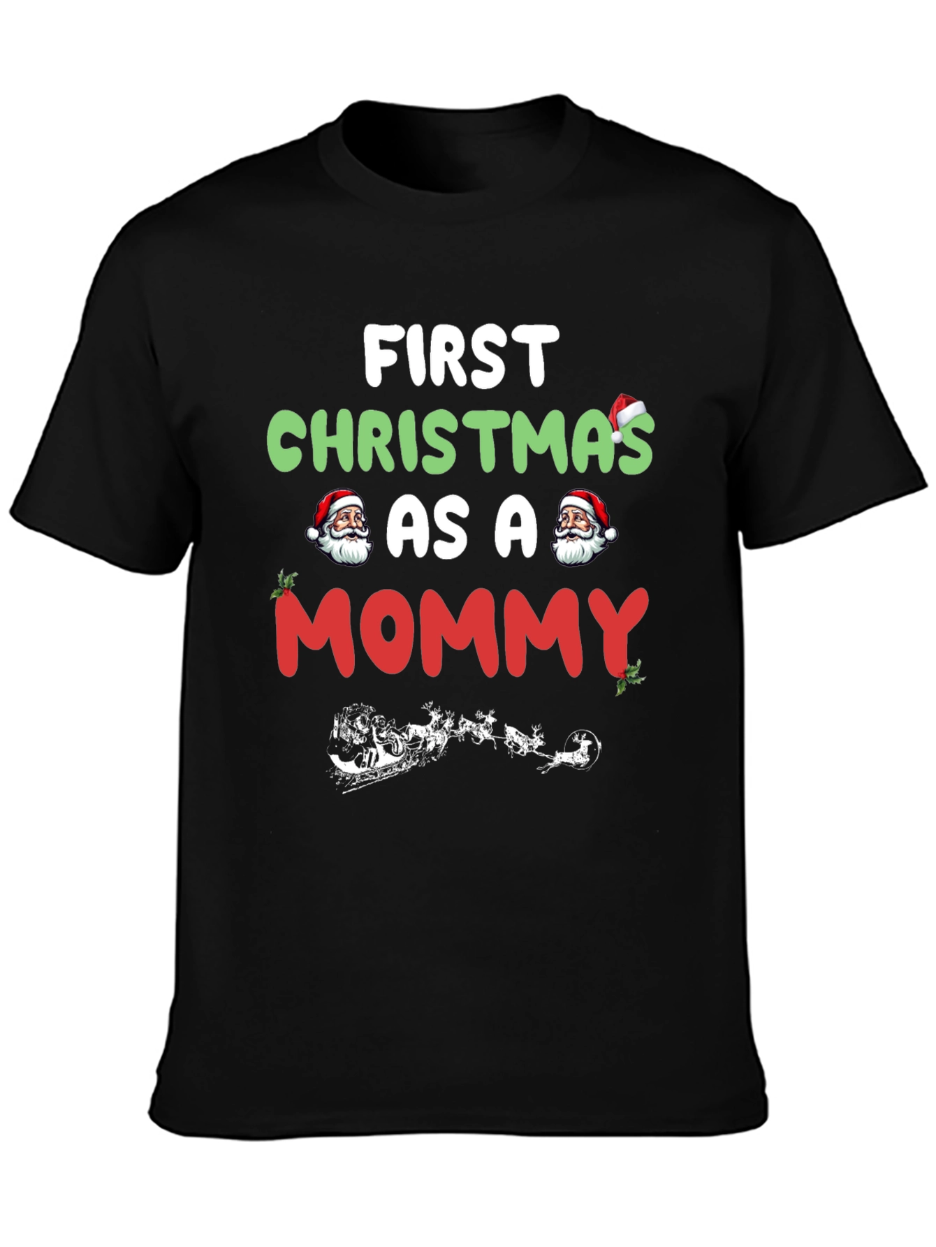 First Christmas as a Mommy T-Shirt
