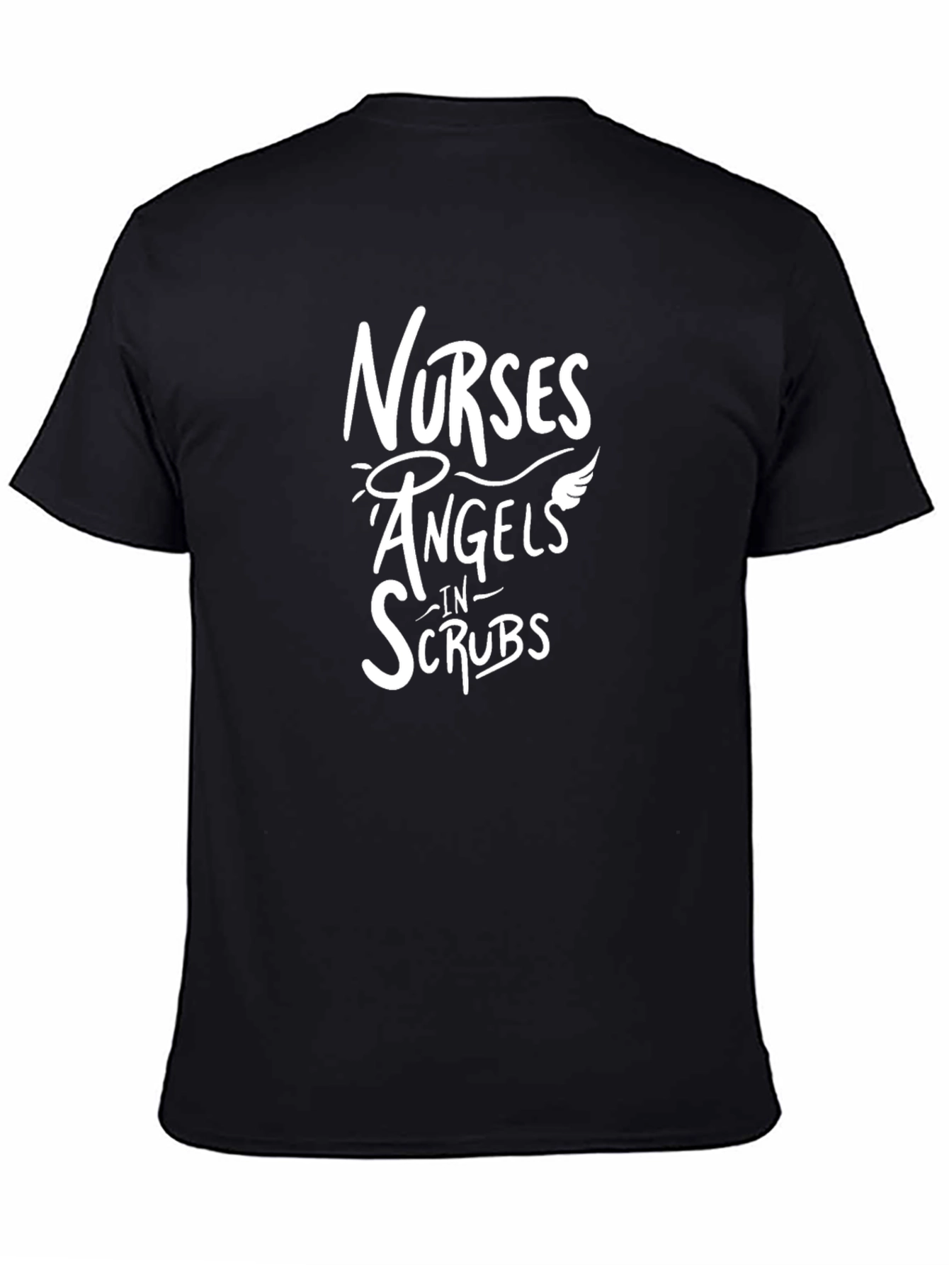Nurses Angels in Scrubs Graphic T-Shirt