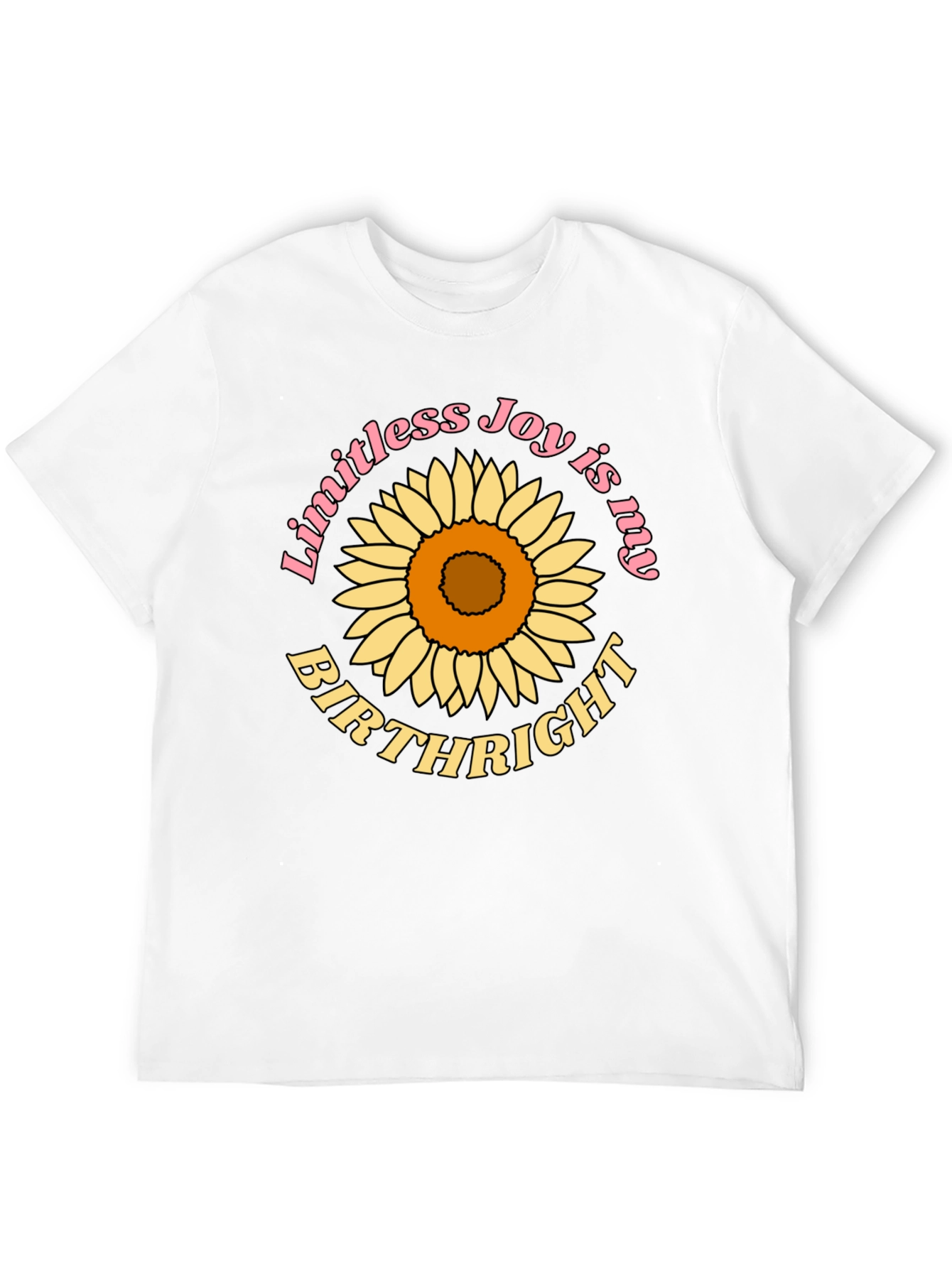 Limitless Joy Sunflower Graphic Tee