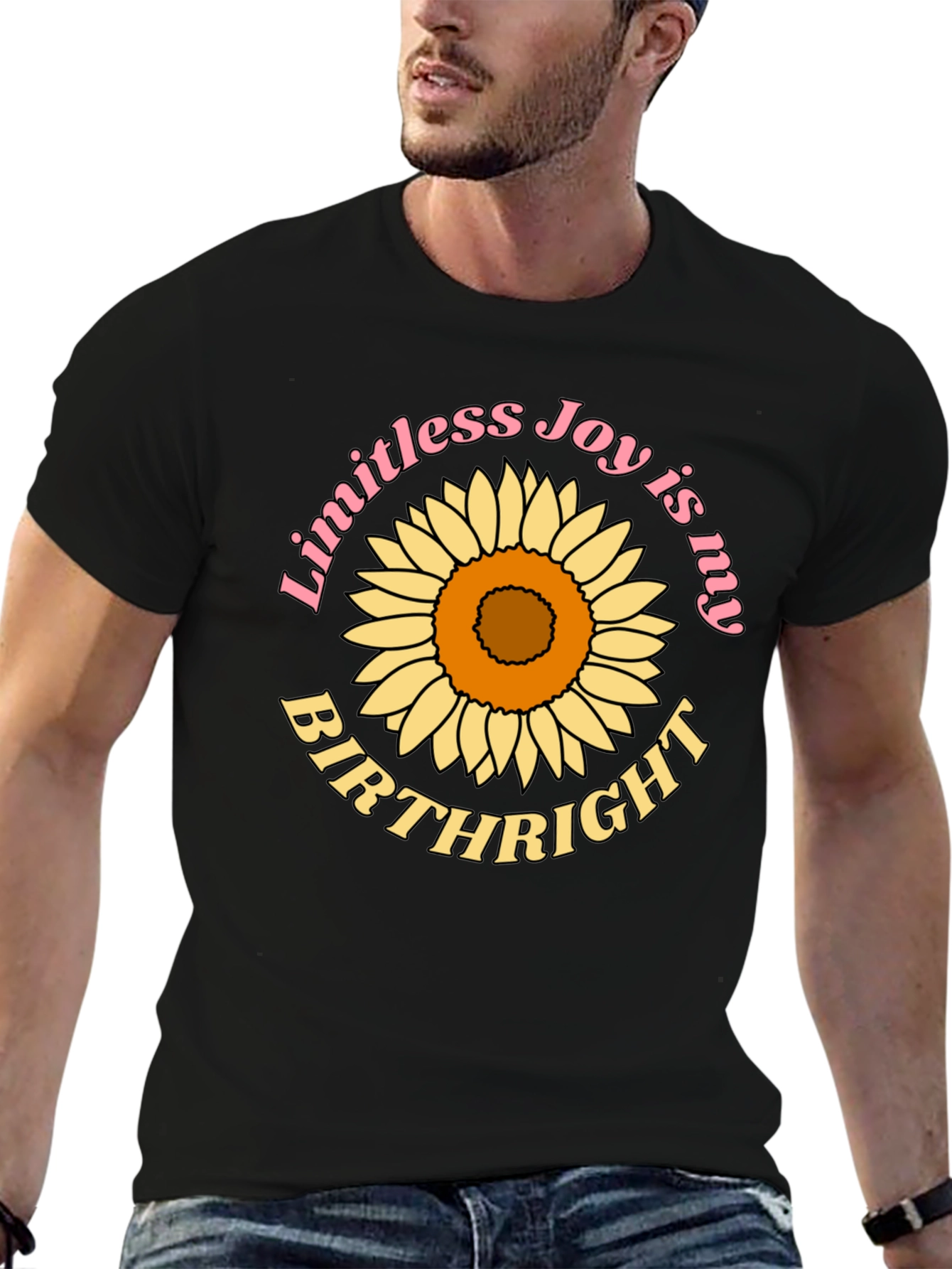 Limitless Joy Sunflower Graphic Tee