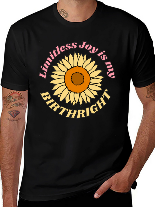 Limitless Joy Sunflower Graphic Tee