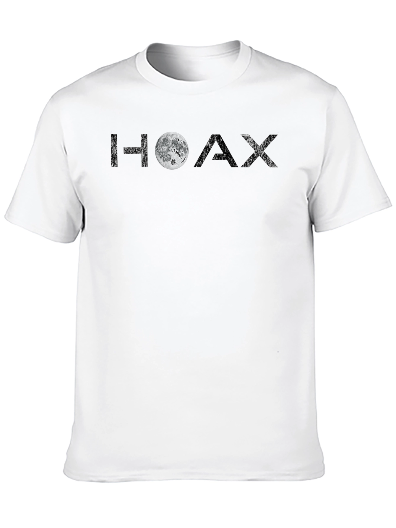 Moon Hoax Graphic T-Shirt - Conspiracy Theory Tee