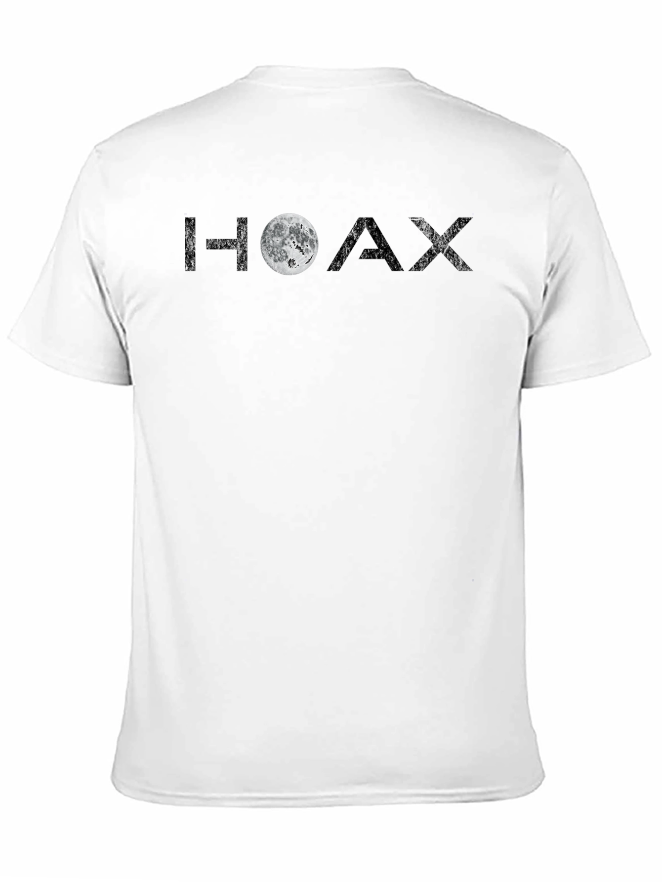 Moon Hoax Graphic T-Shirt - Conspiracy Theory Tee