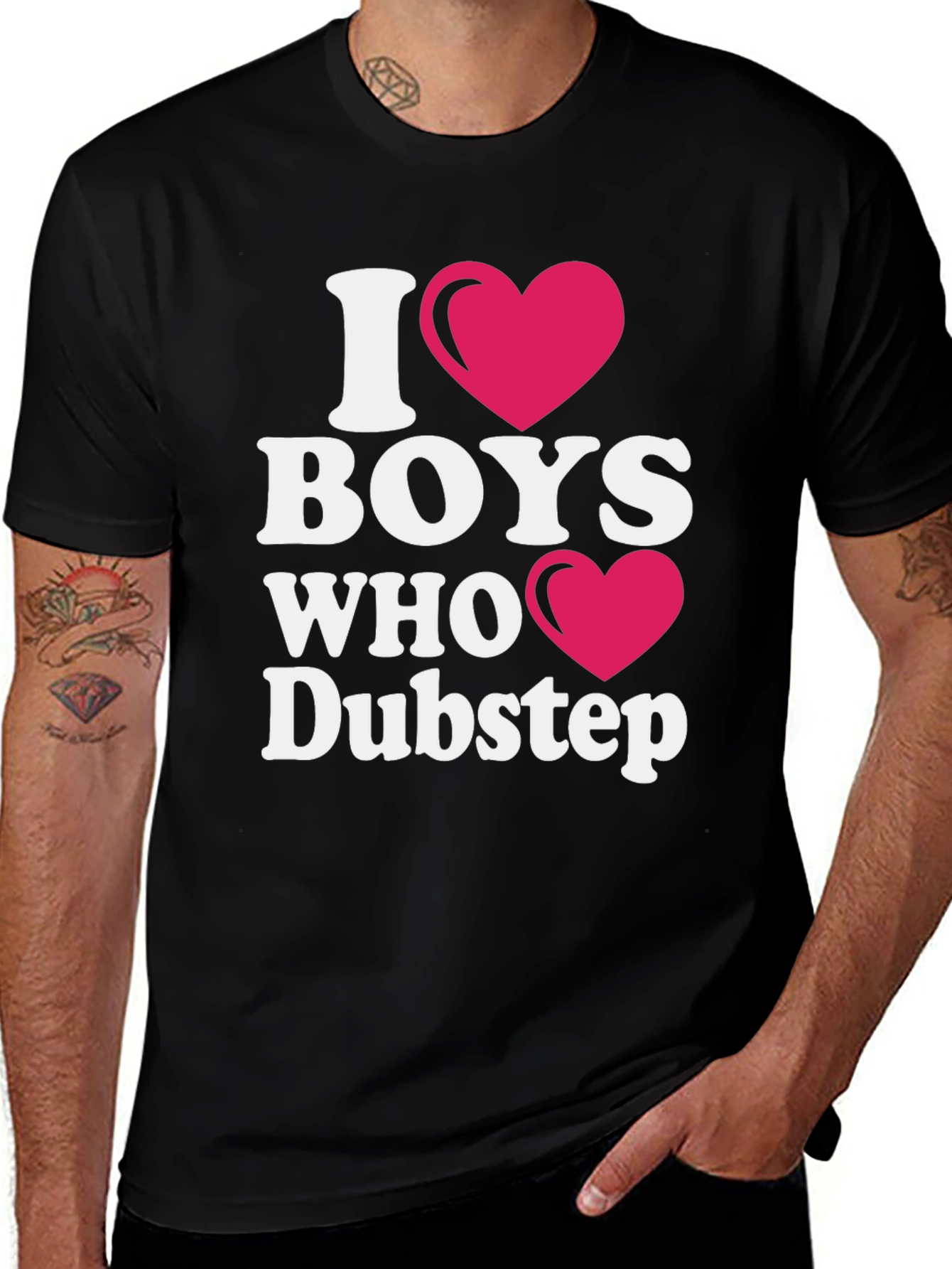 I Heart Boys Who Dubstep T-Shirt