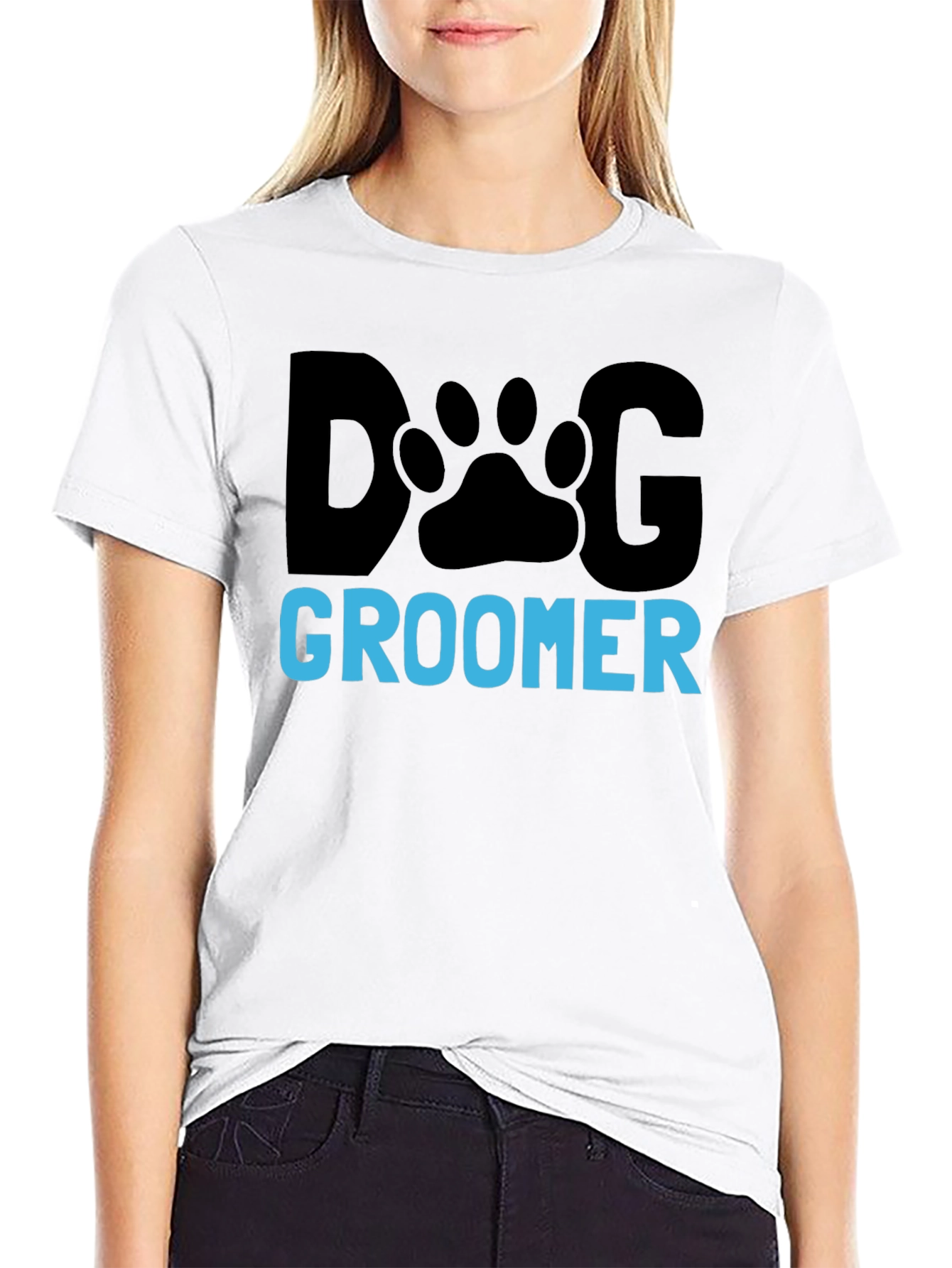 Dog Groomer Graphic T-Shirt - Pet Lover Tee