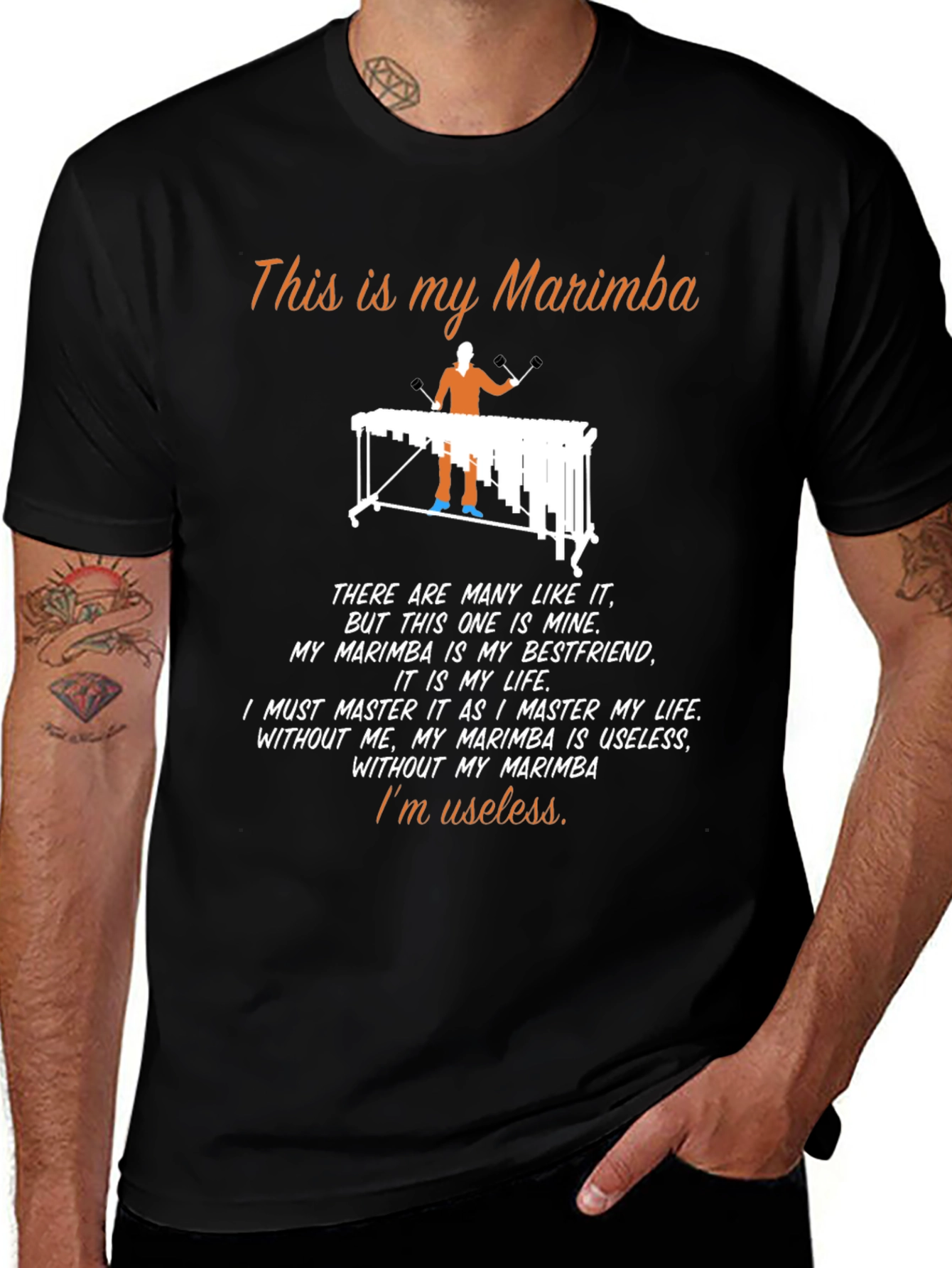 Marimba Lovers T-Shirt: My Marimba My Life