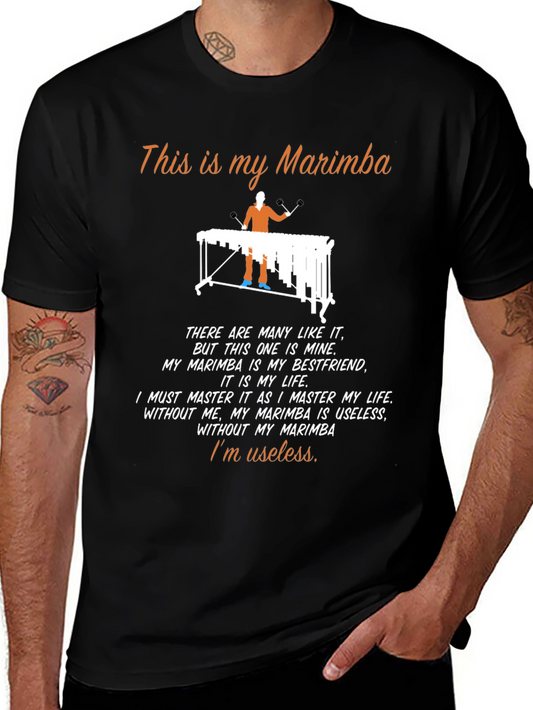 Marimba Lovers T-Shirt: My Marimba My Life