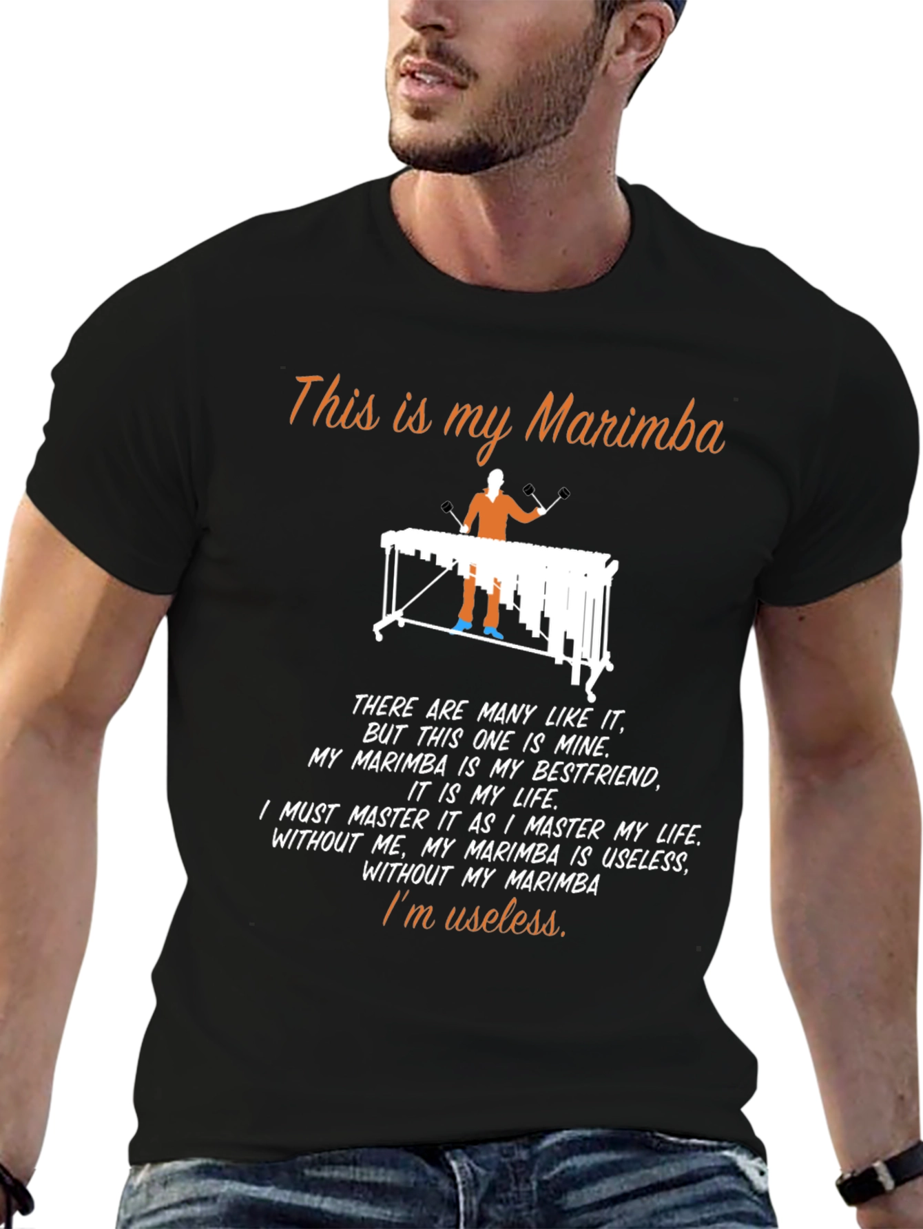 Marimba Lovers T-Shirt: My Marimba My Life