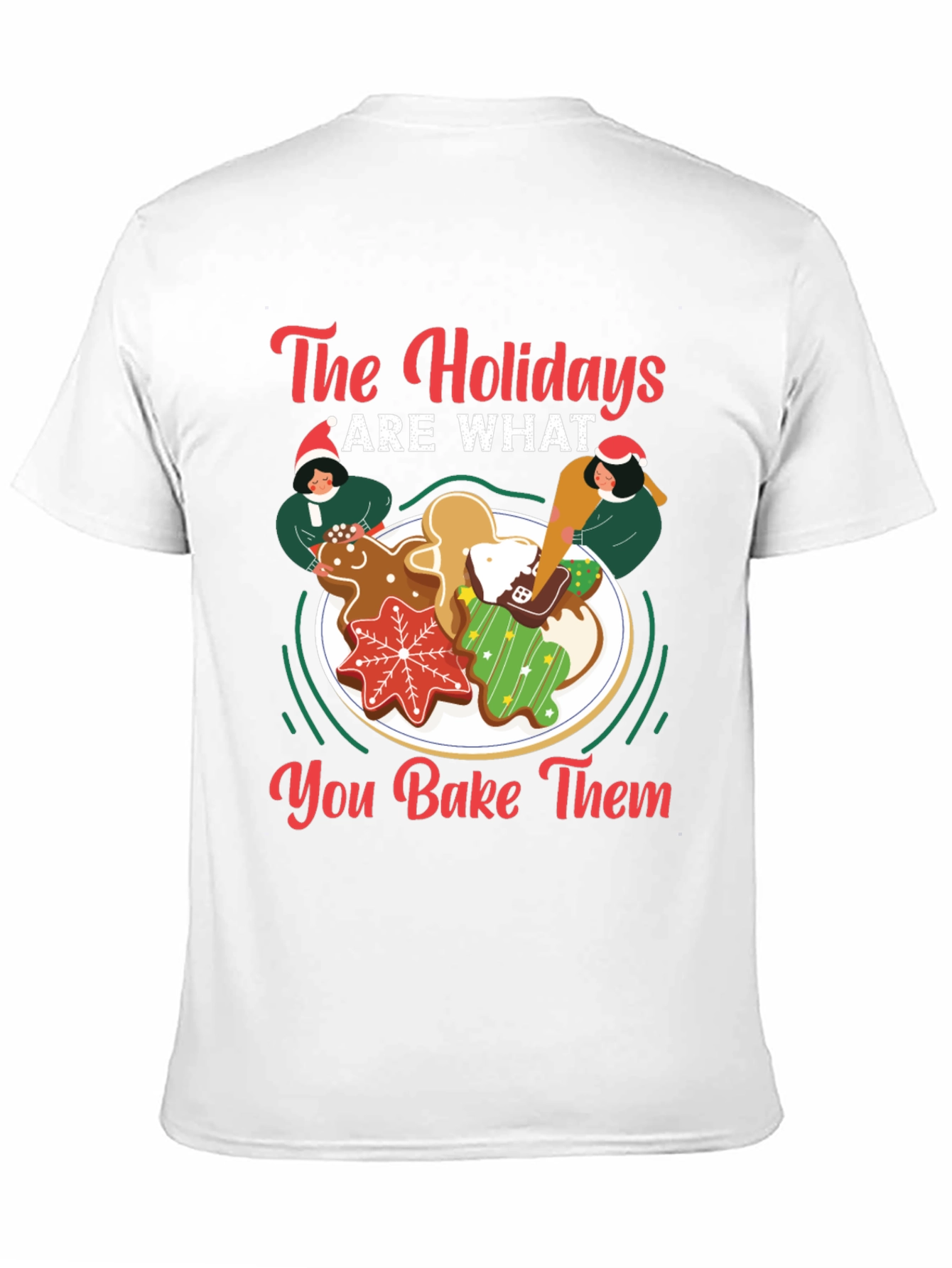 Holiday Baking T-Shirt - Gingerbread Theme