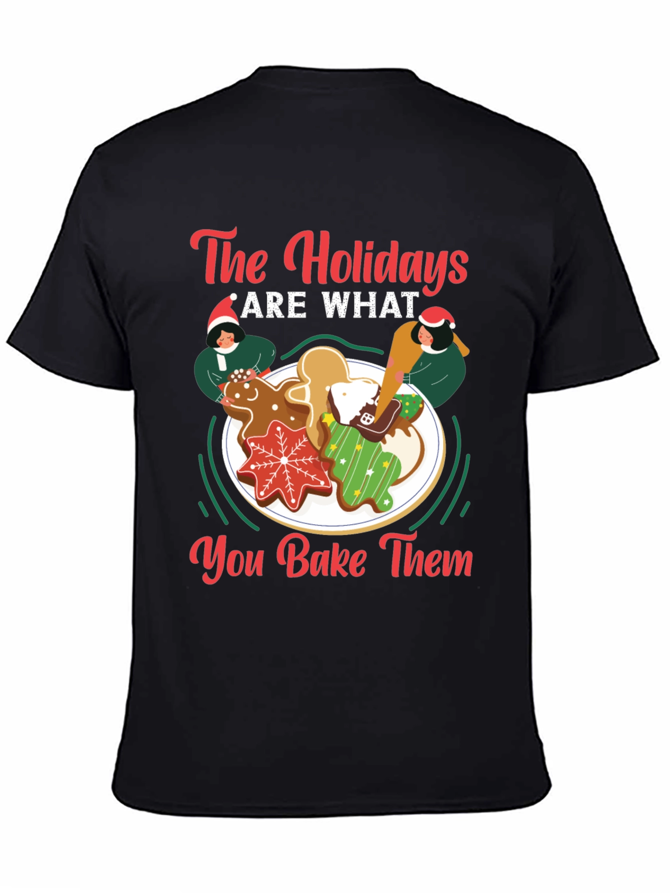 Holiday Baking T-Shirt - Gingerbread Theme