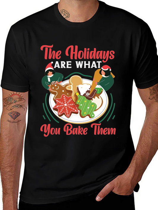 Holiday Baking T-Shirt - Gingerbread Theme