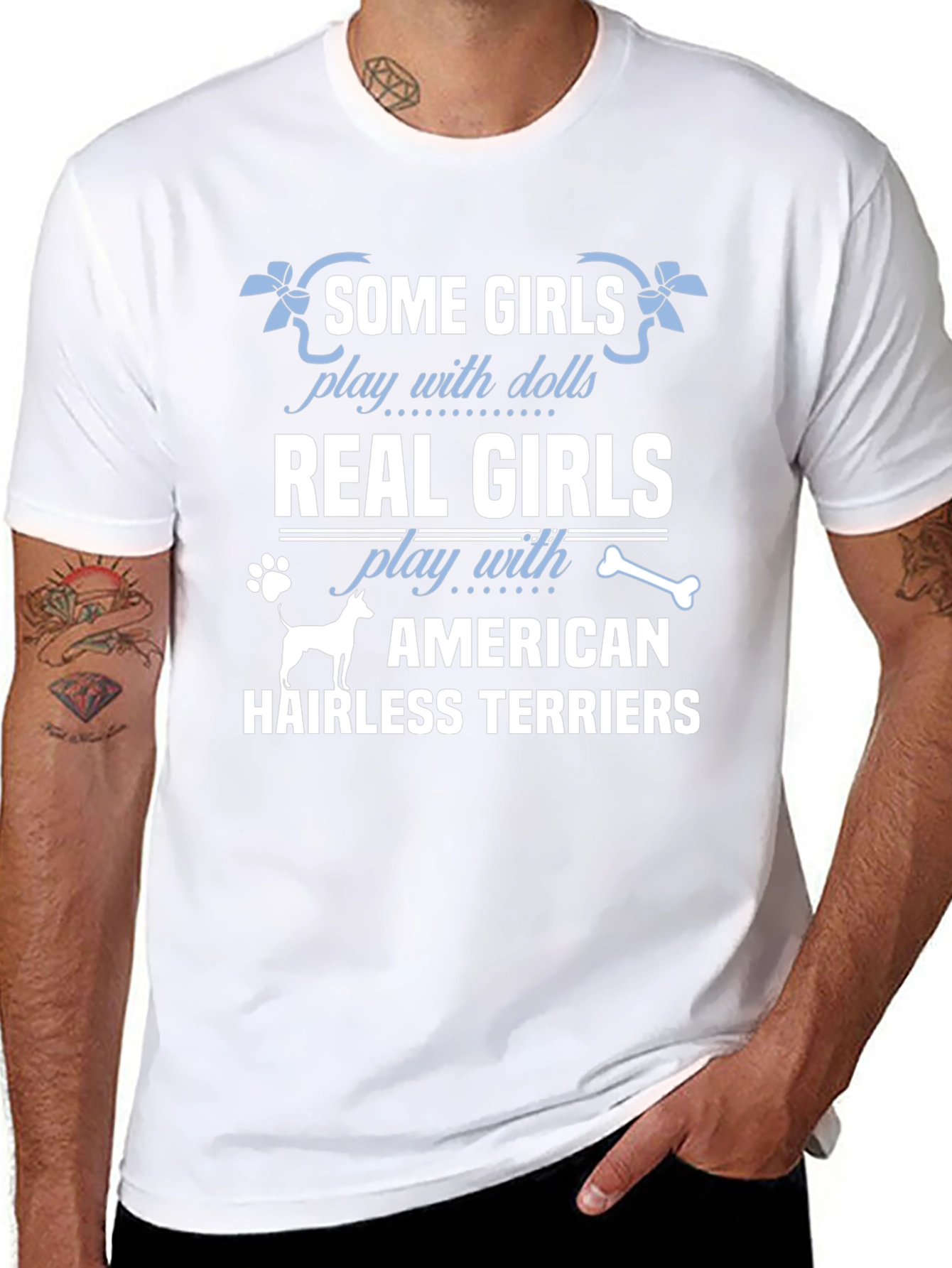 American Hairless Terrier Lover T-Shirt