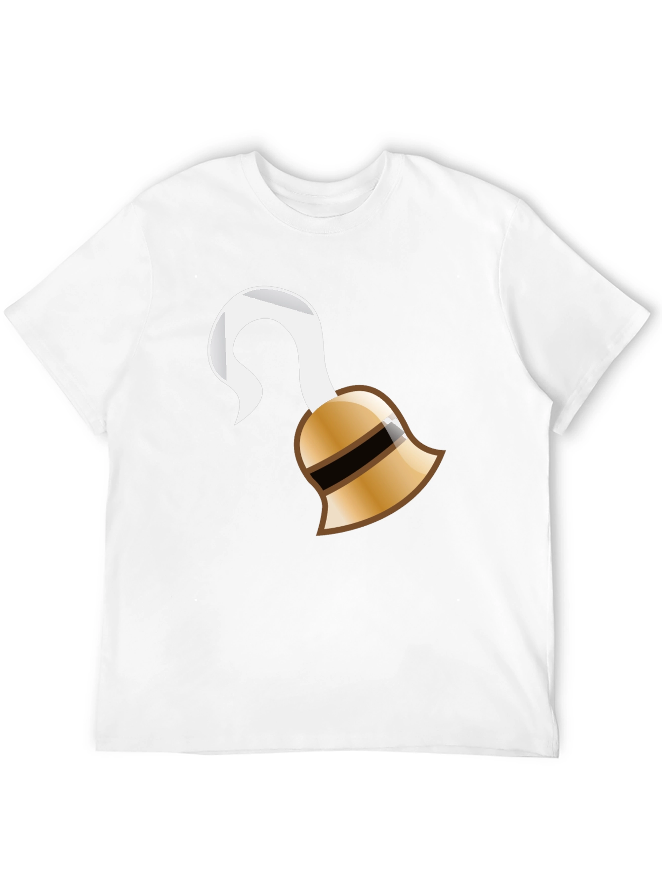Pirate Hook Graphic Tee - Black Cotton T-Shirt