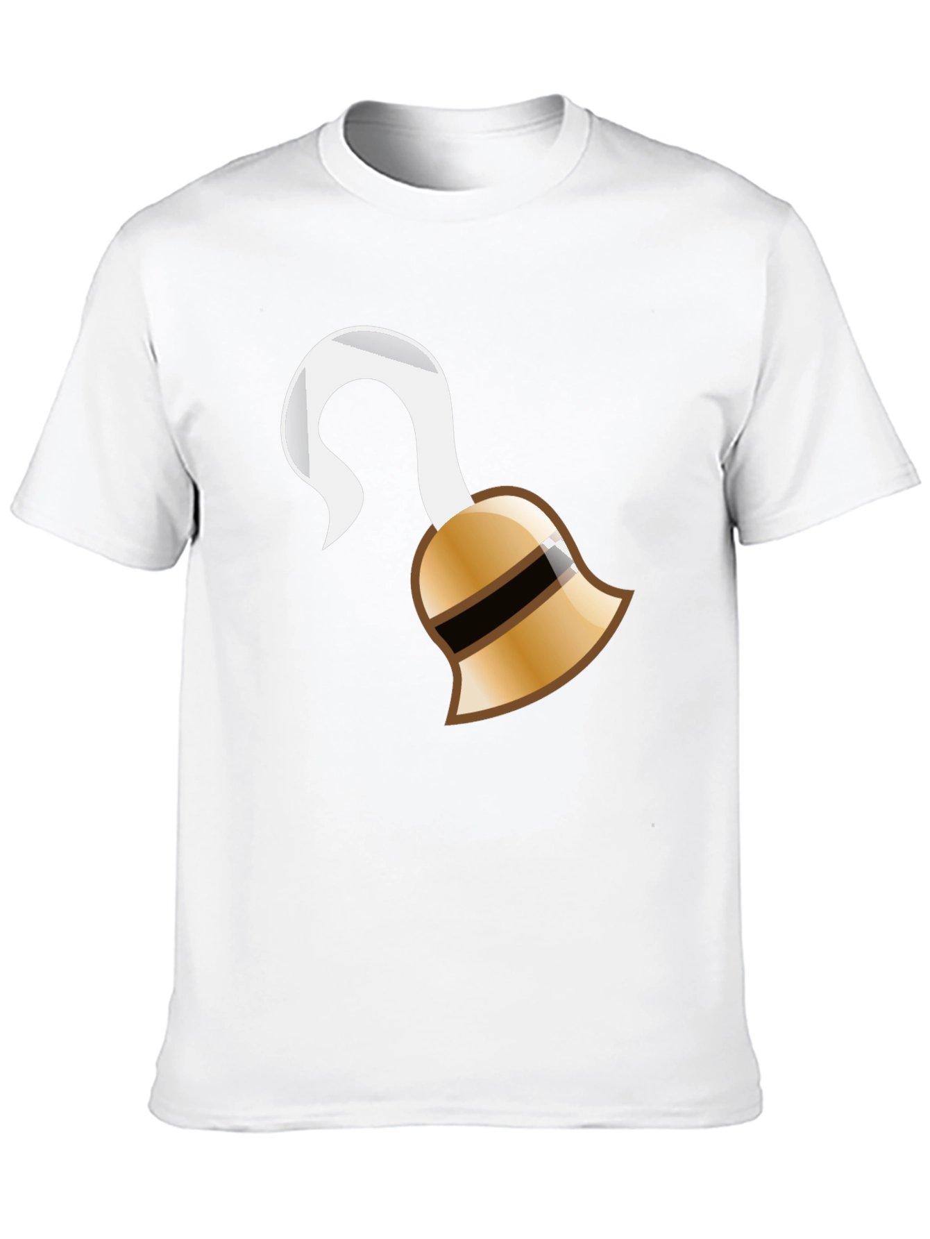 Pirate Hook Graphic Tee - Black Cotton T-Shirt