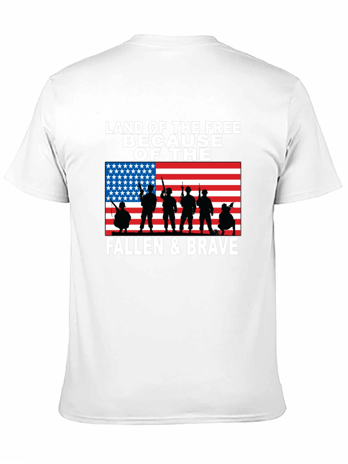 Land of the Free Patriotic T-Shirt