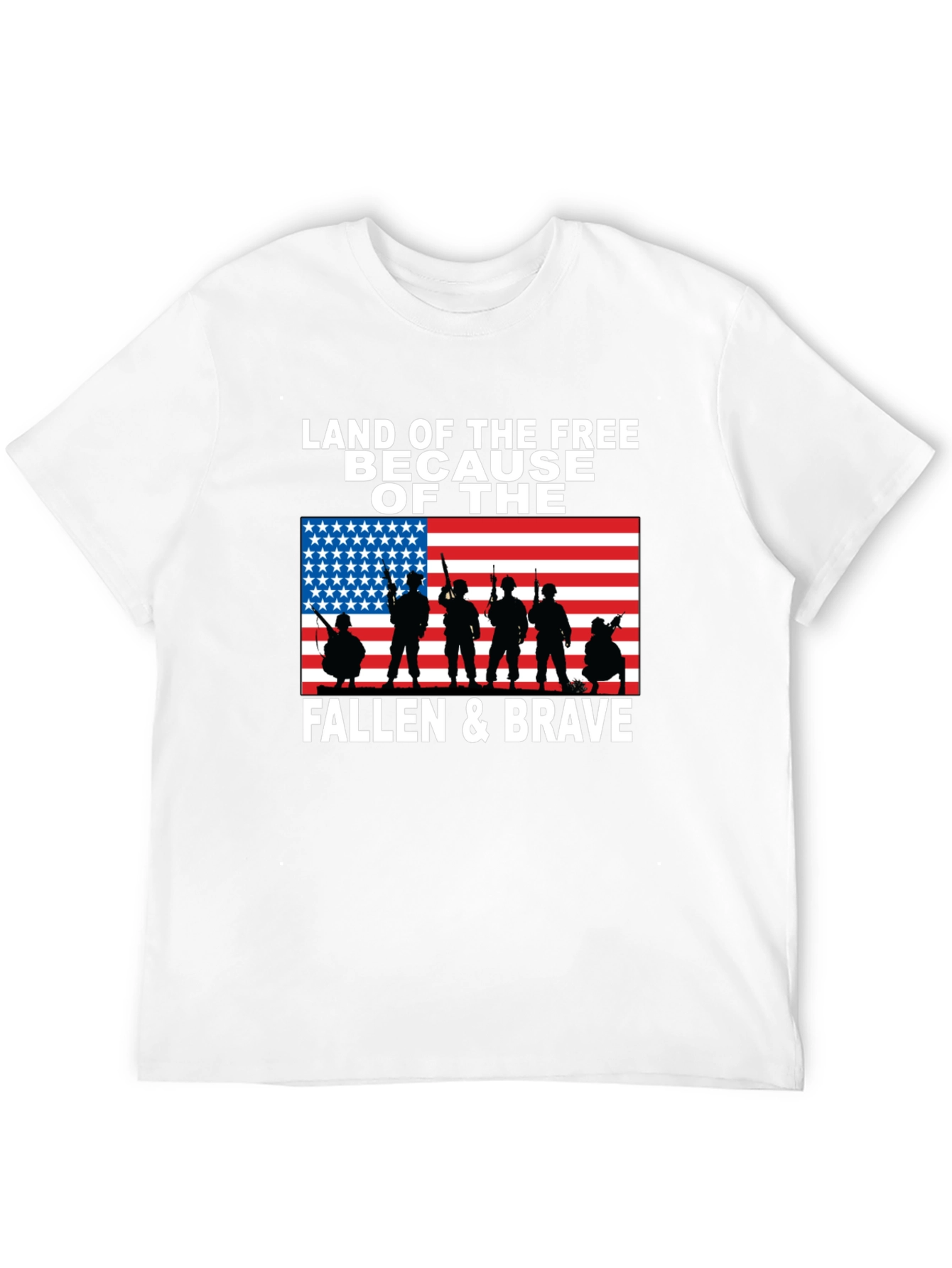 Land of the Free Patriotic T-Shirt