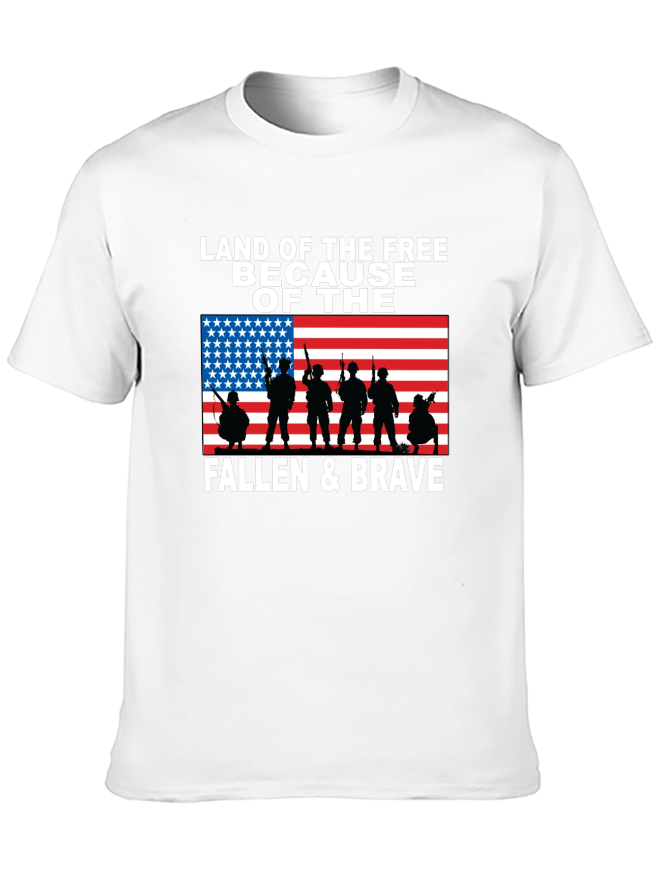 Land of the Free Patriotic T-Shirt